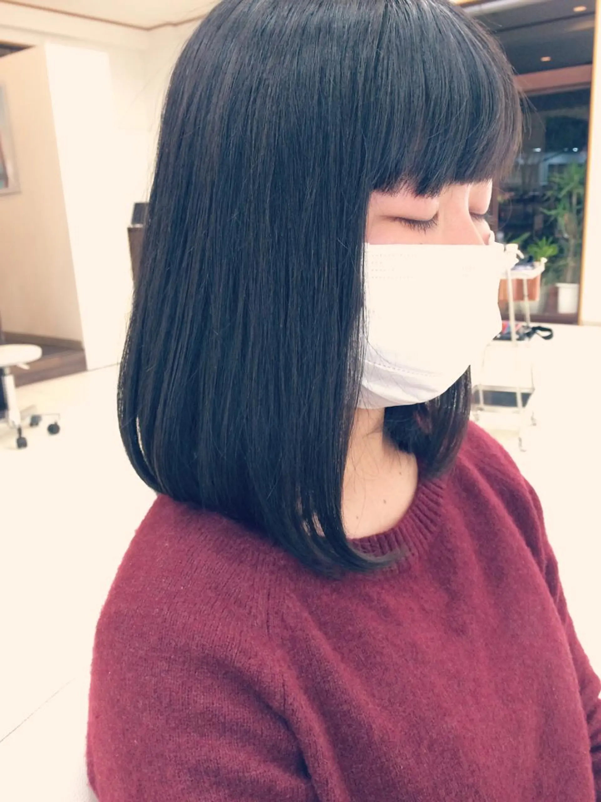 ミディアム いけだ ゆうのヘアスタイル