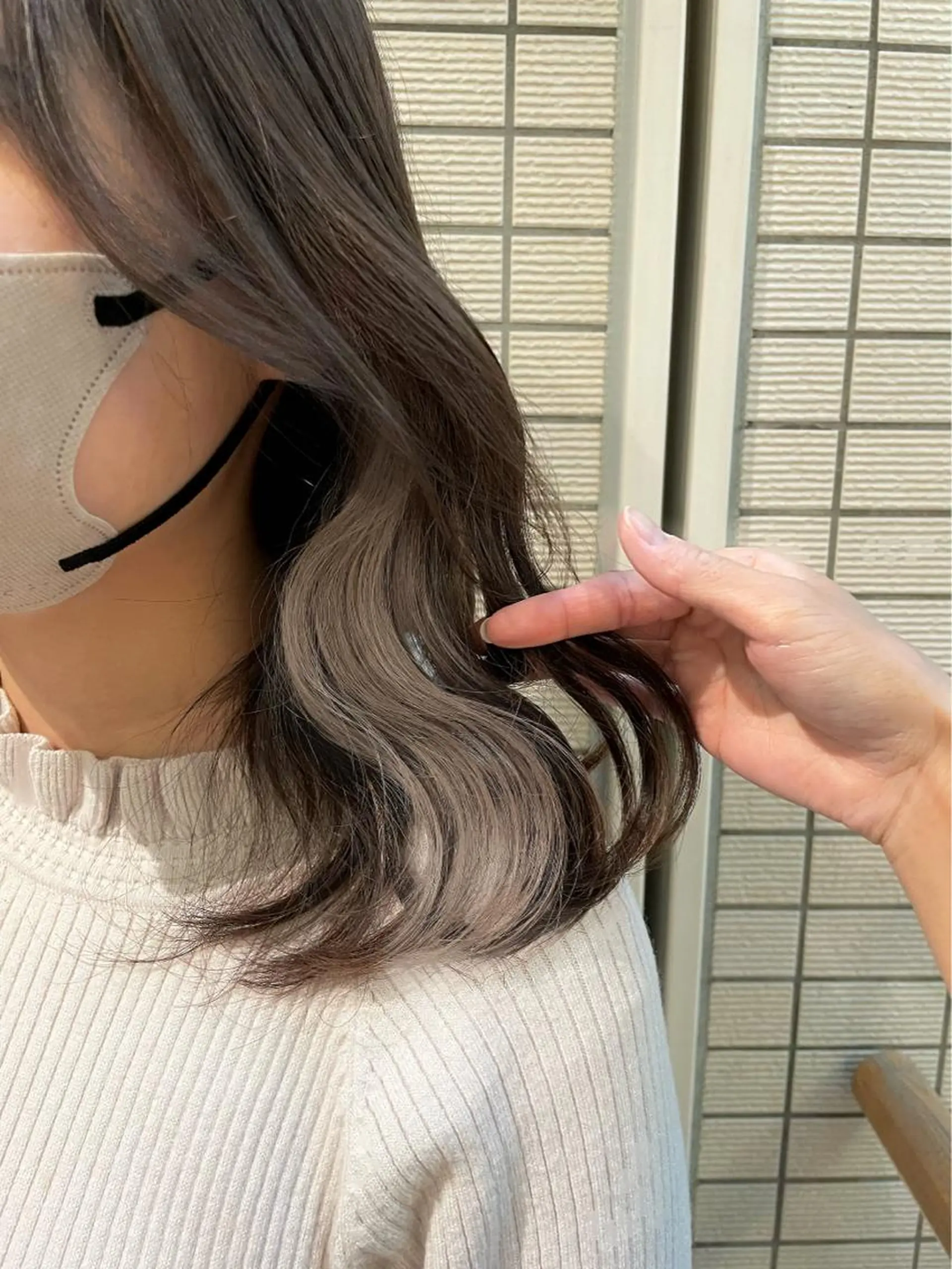 セミロング カット ヘアカラー KANA🌷 髪質改善のヘアスタイル