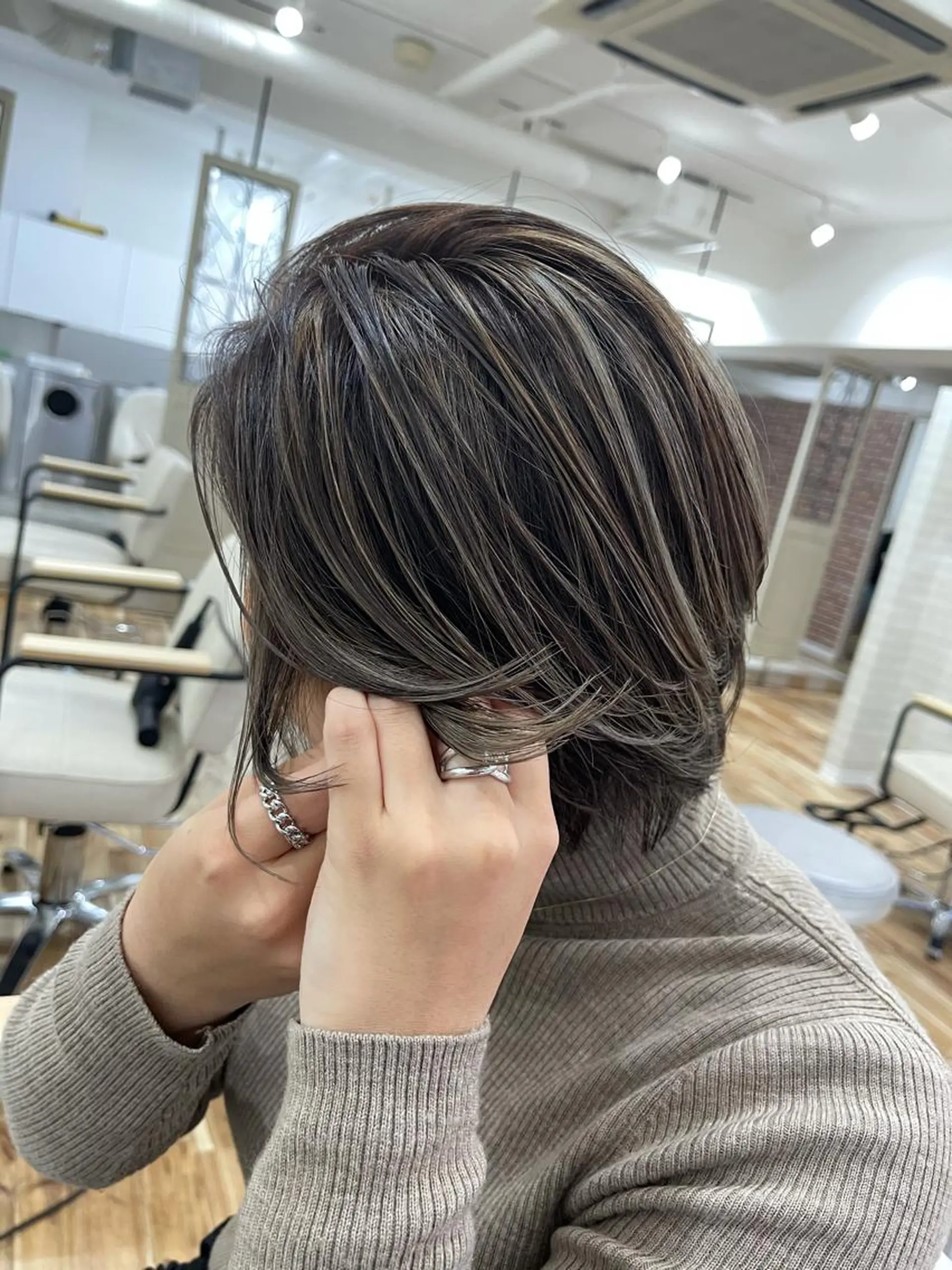 ショート カラー ヘアカラー トリートメント Reb_keiji 👑小倉圭司のヘアスタイル