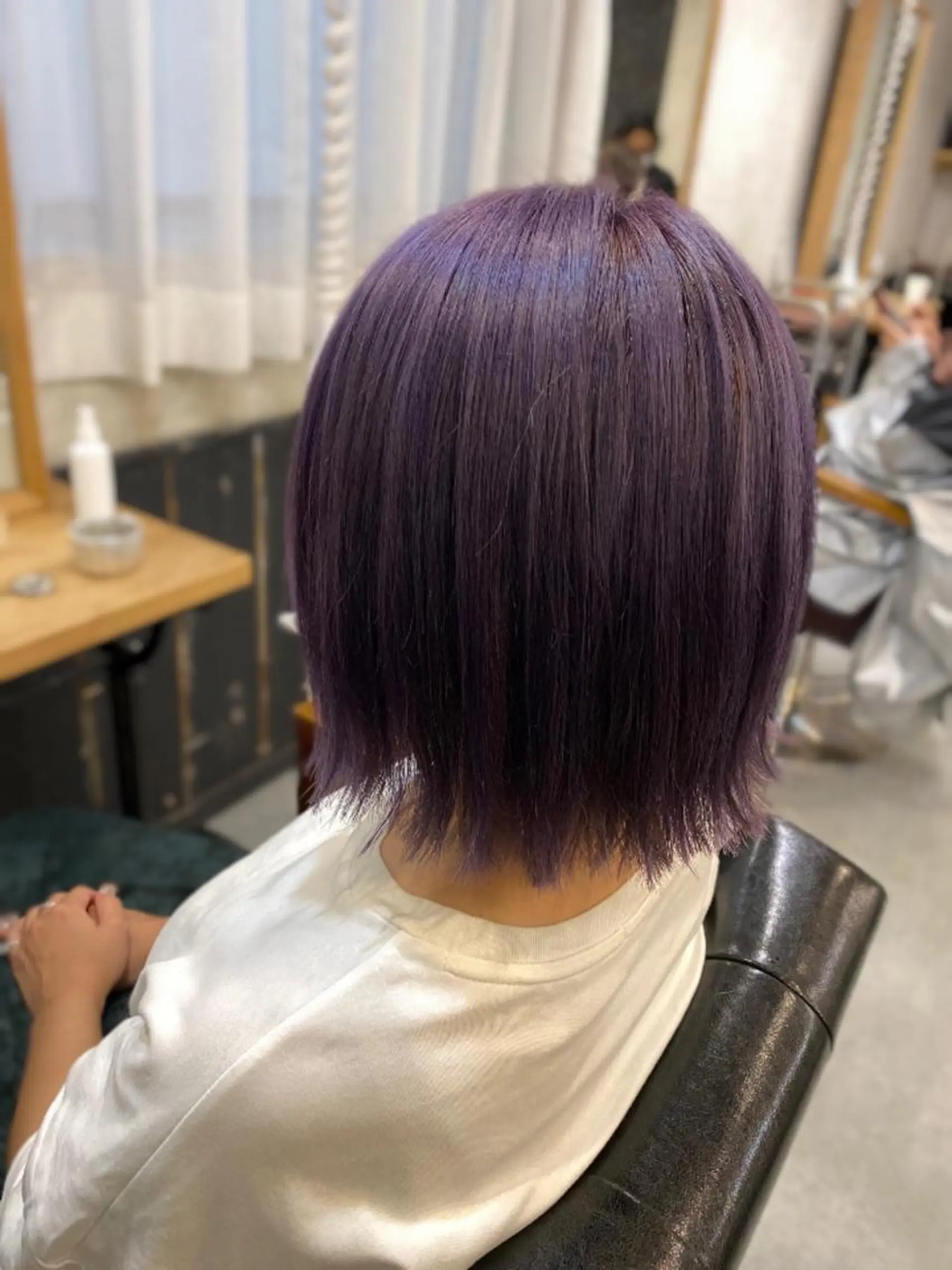 ショート ヘアカラー トリートメント ヘッドスパ 美髪矯正 🌈髪質改善 山下のヘアスタイル