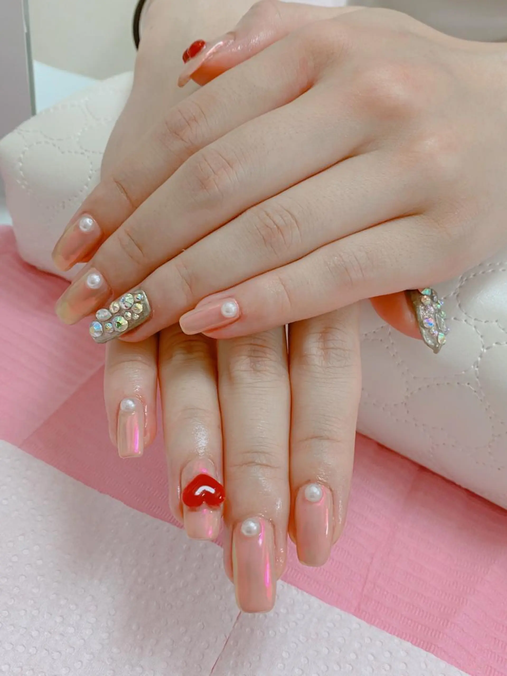 ネイル 持ち込み Re:Ø nail 🩵TSUJIのネイルデザイン