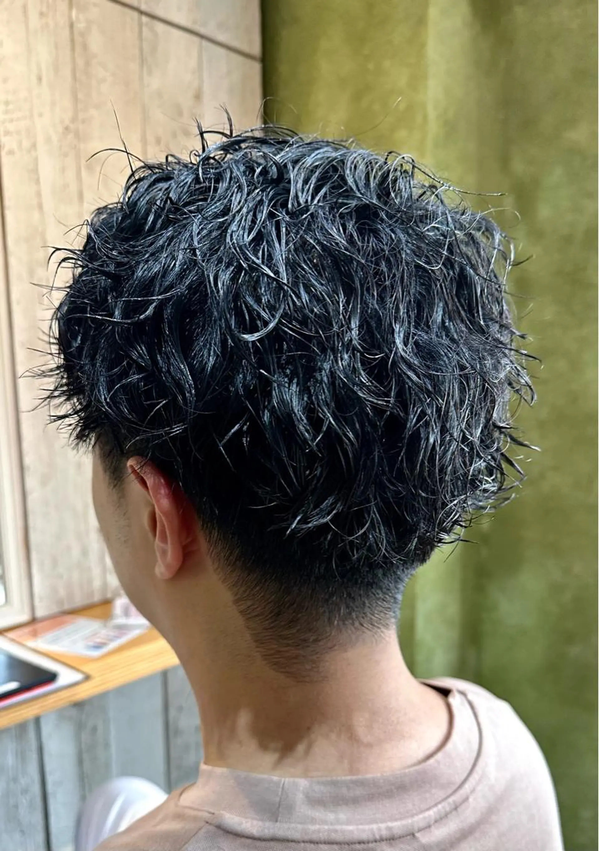 メンズ カット パーマ 奥東巧真 /パーマスタイル✨のヘアスタイル