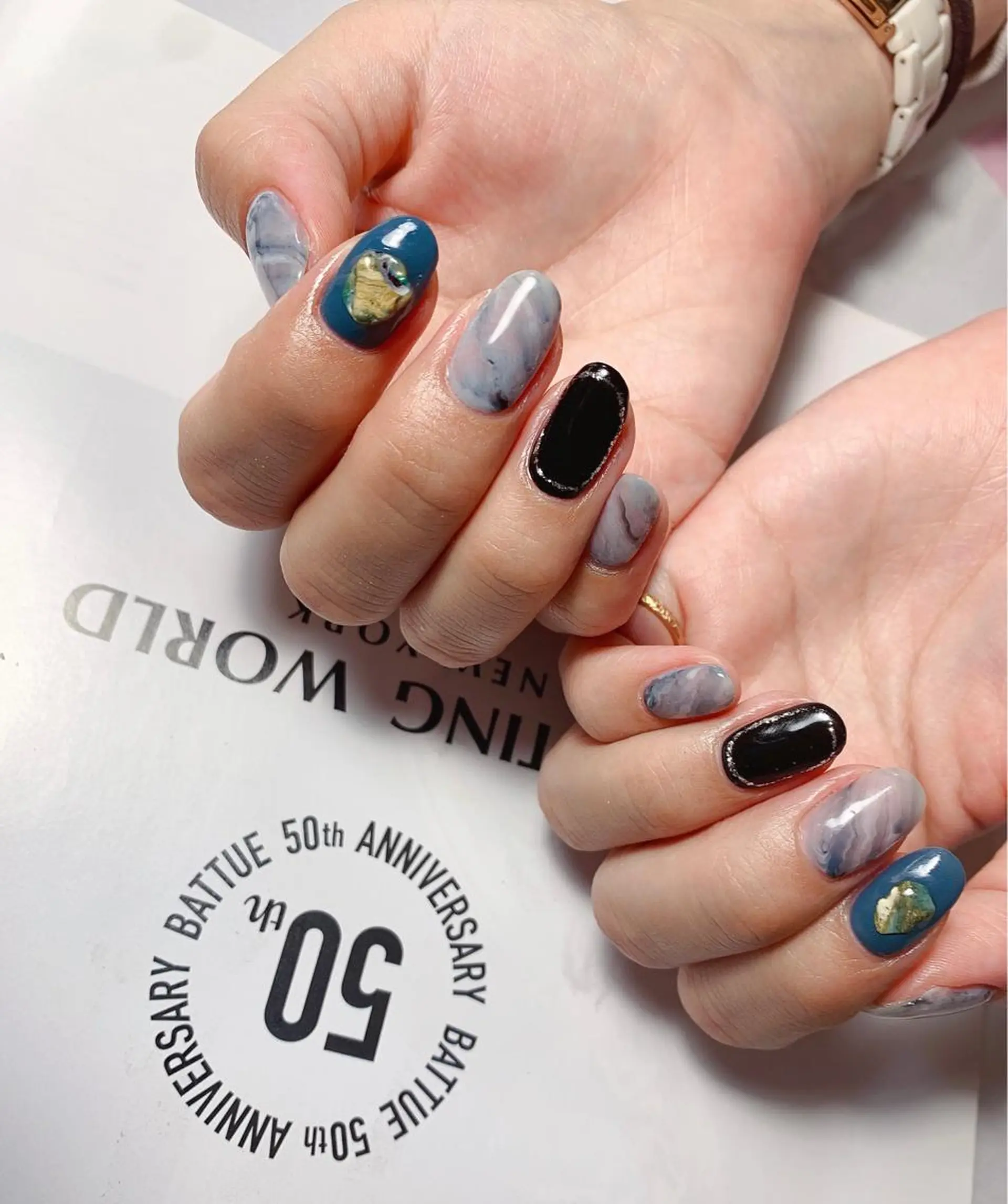 ネイル 💅E•U•B NAIL🌹所属・横浜市中区曙町 ネイルE·U·Bのネイルデザイン