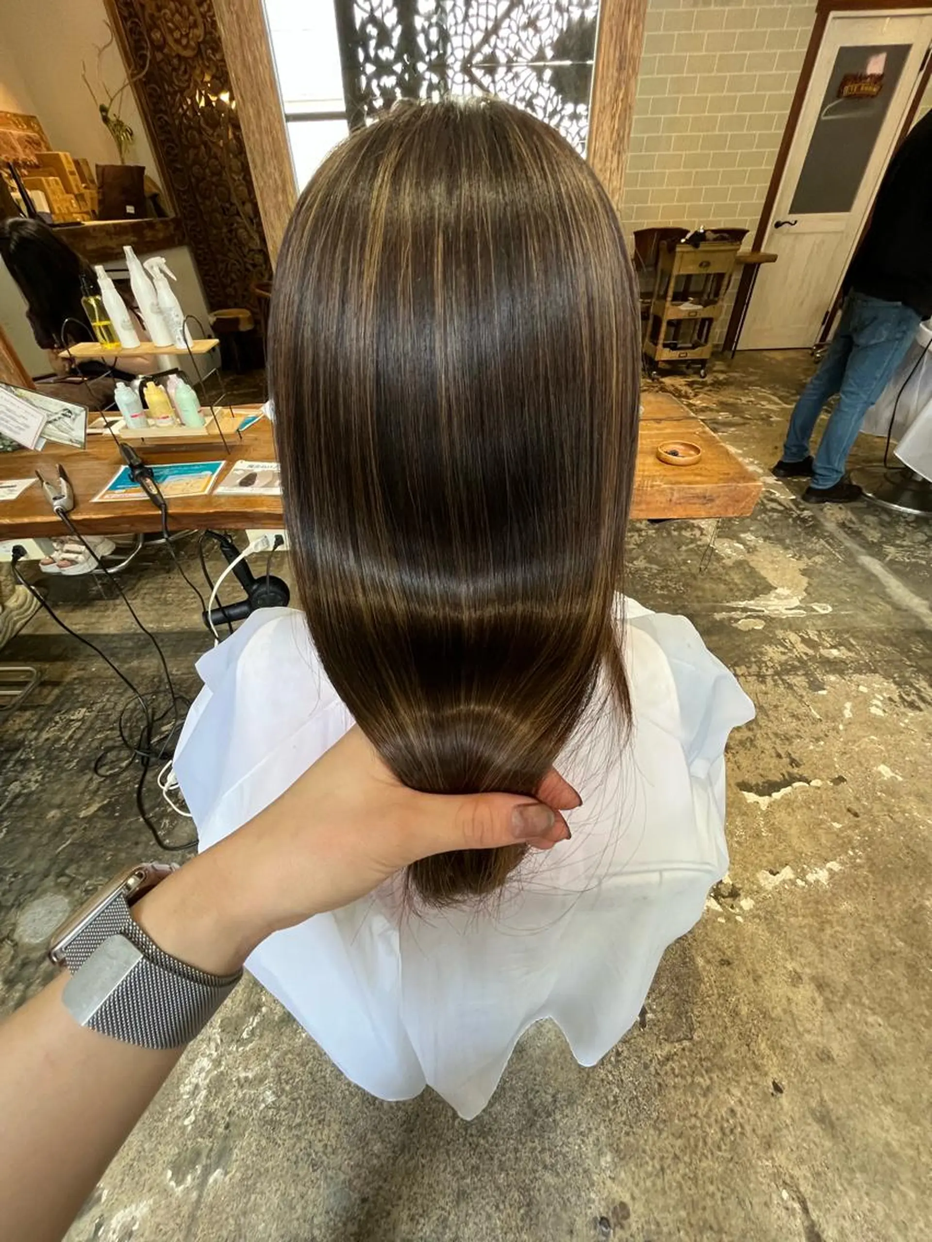 ロング putri店長 和田鈴采のヘアスタイル