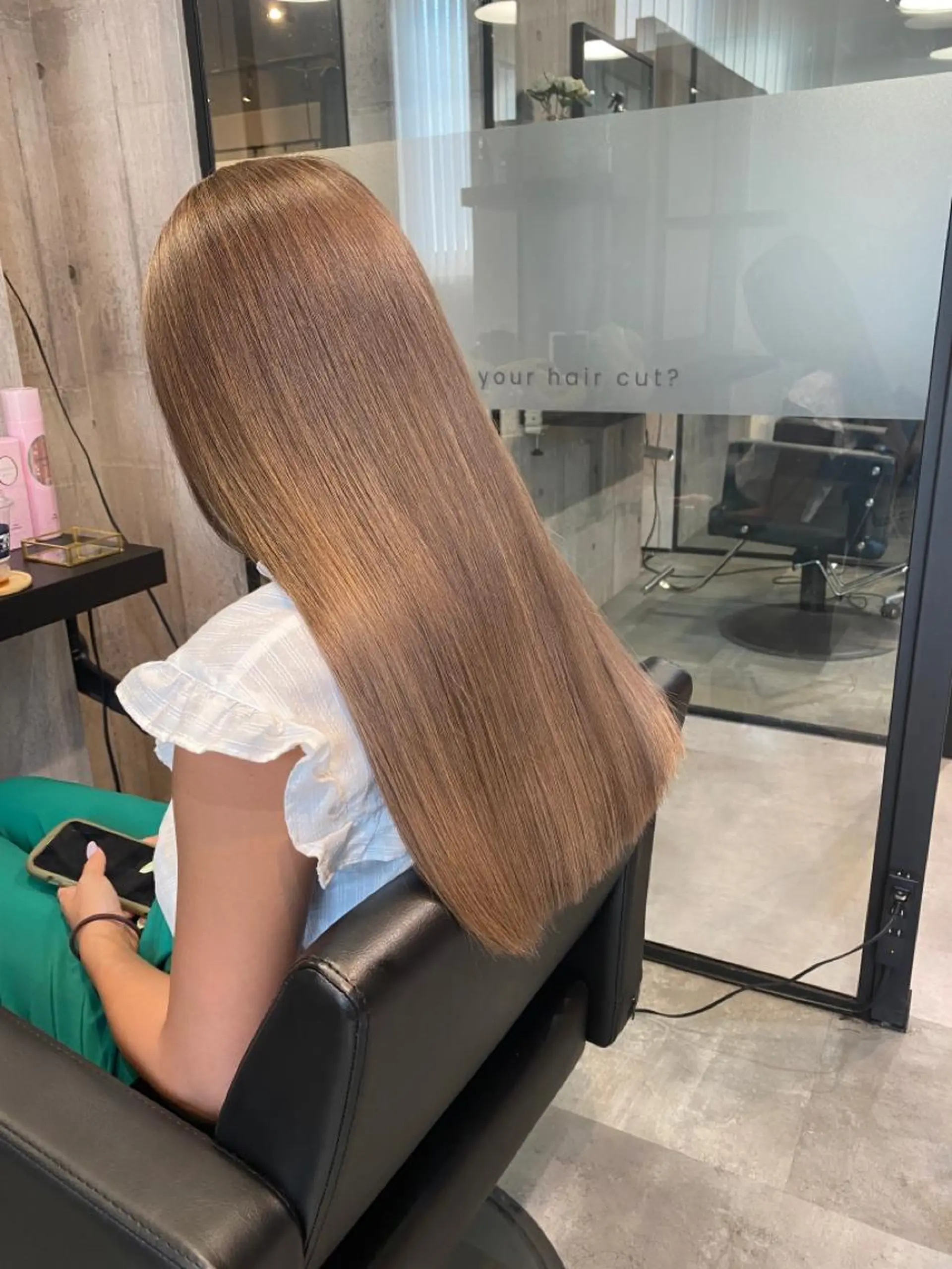 ロング カラー カット ヘアカラー トリートメント 🟡【美髪専門店】 ✨褒め髪/艶髪🟡のヘアスタイル