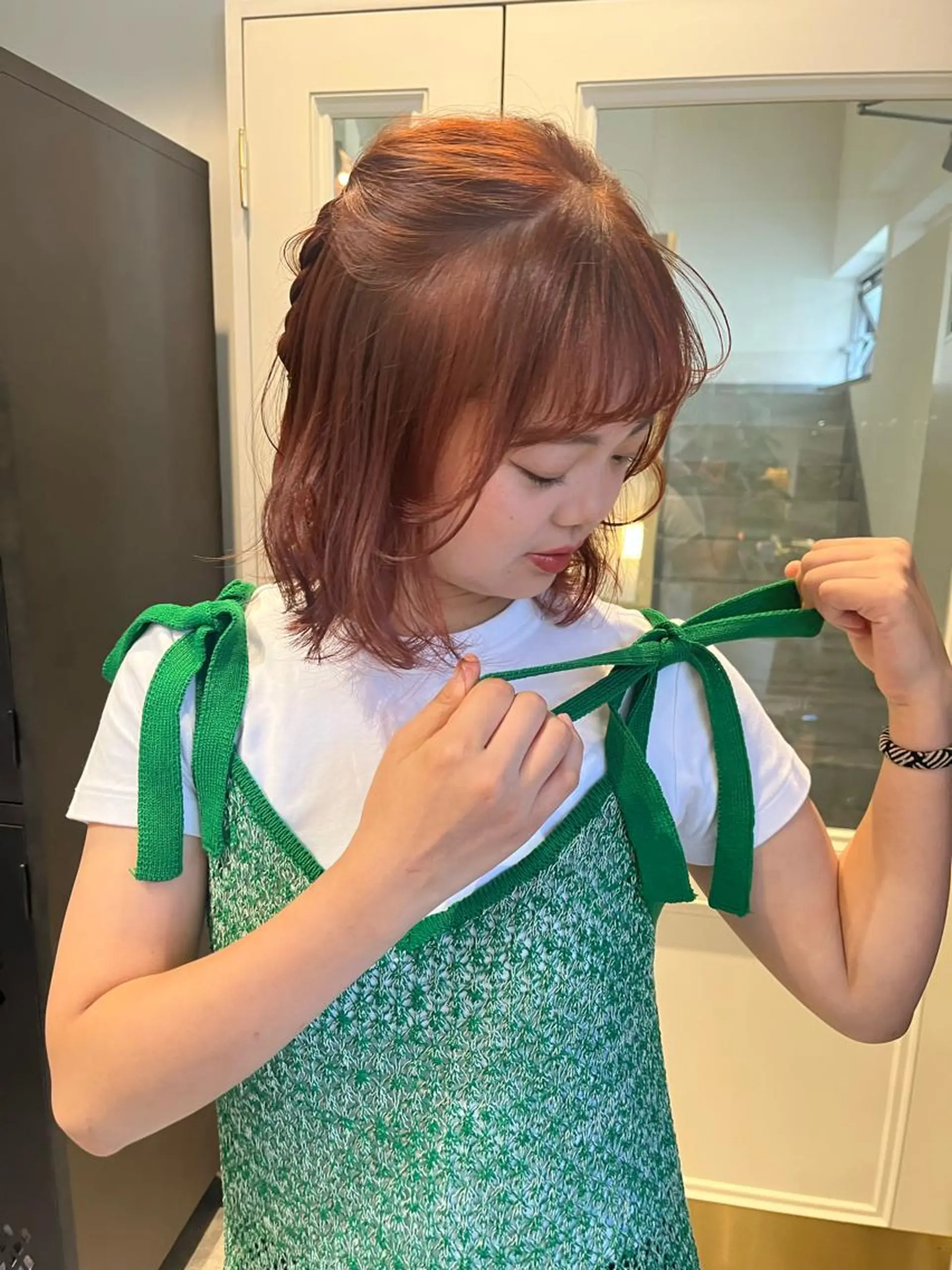 ミディアム siki所属・SIKI yuuna レイヤーカット🪽のヘアスタイル