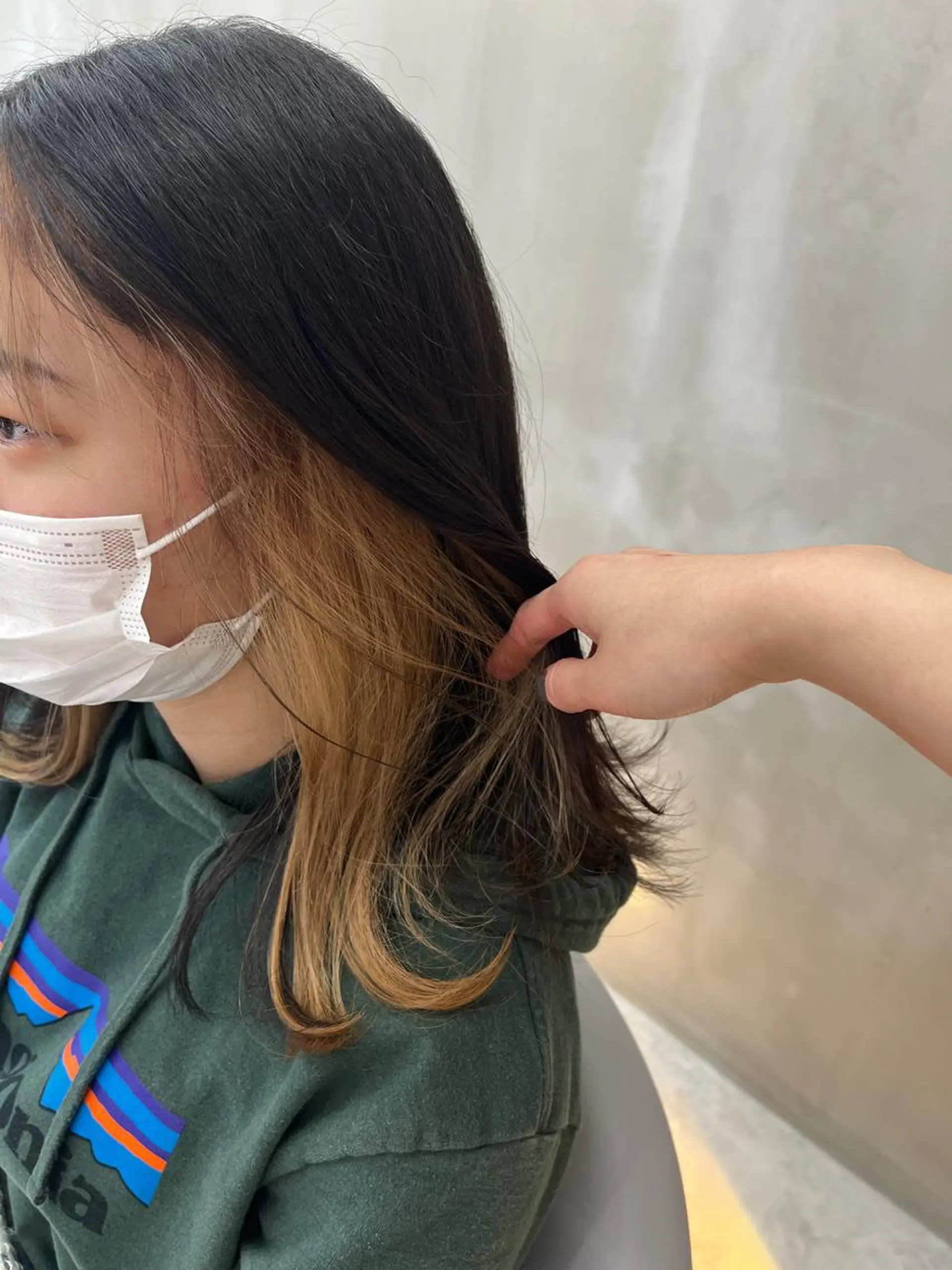 ミディアム カット ヘアカラー トリートメント ace share salon所属・Yurina 💖透明感カラー💖のヘアスタイル