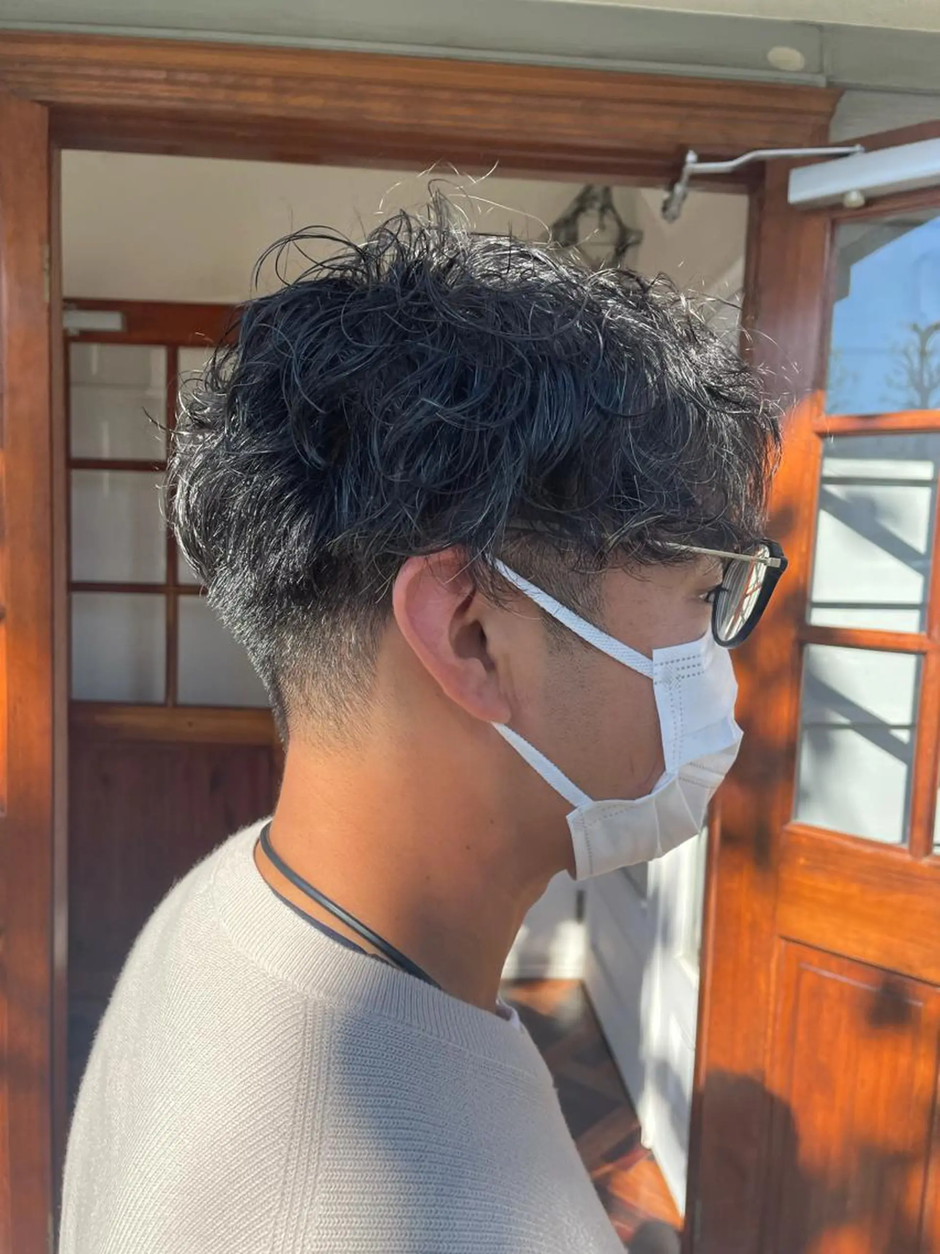 パーマ 塔崎 りこのヘアスタイル