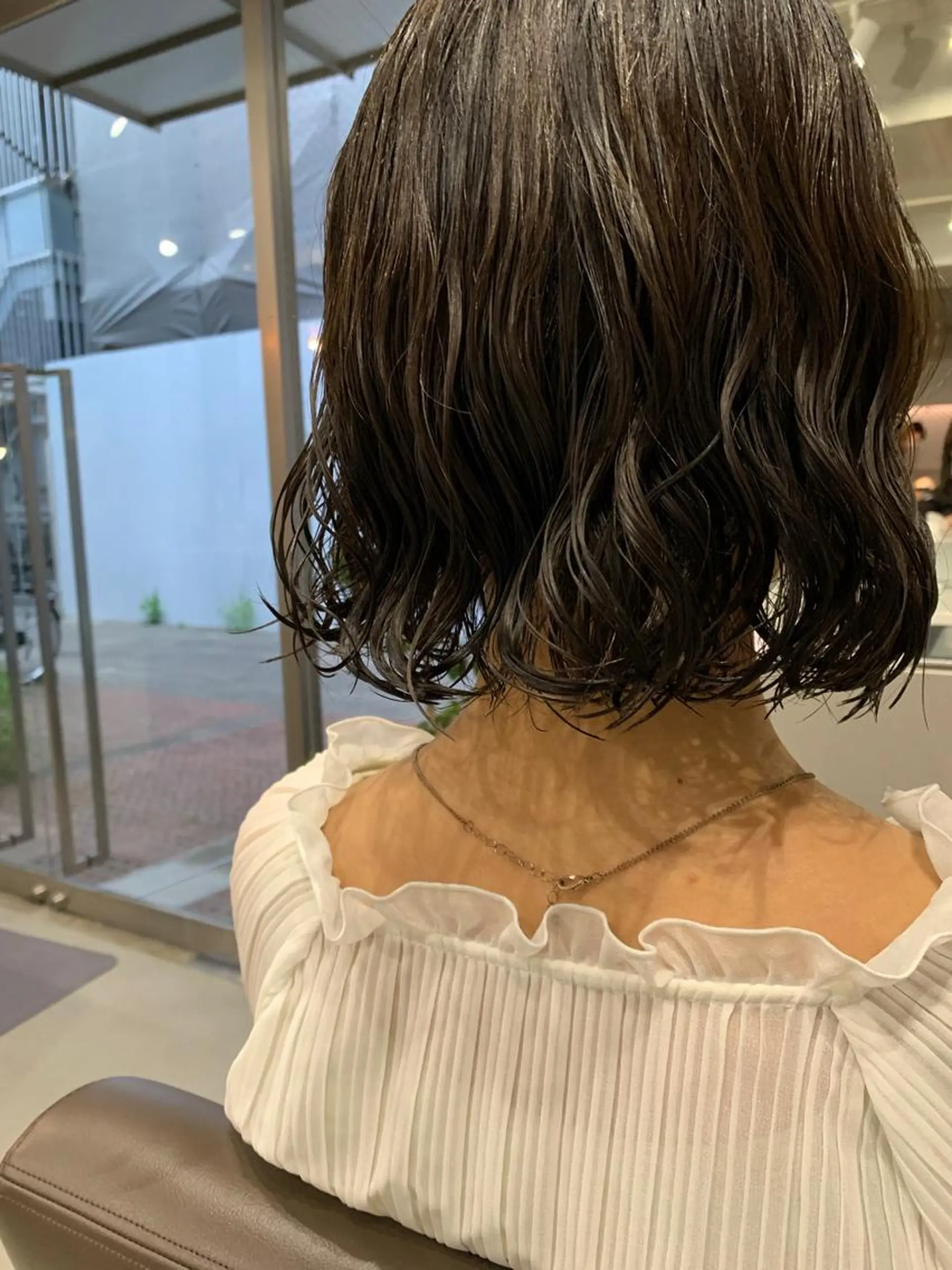 パーマ ボブパーマコテ巻き風 パーマNo1深江秀平のヘアスタイル