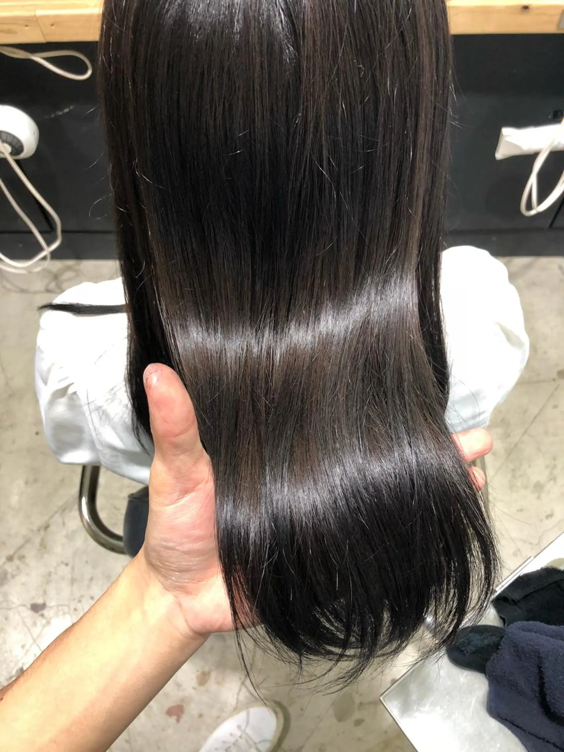 ロング カット ヘアカラー 舘野 太嘉宏のヘアスタイル