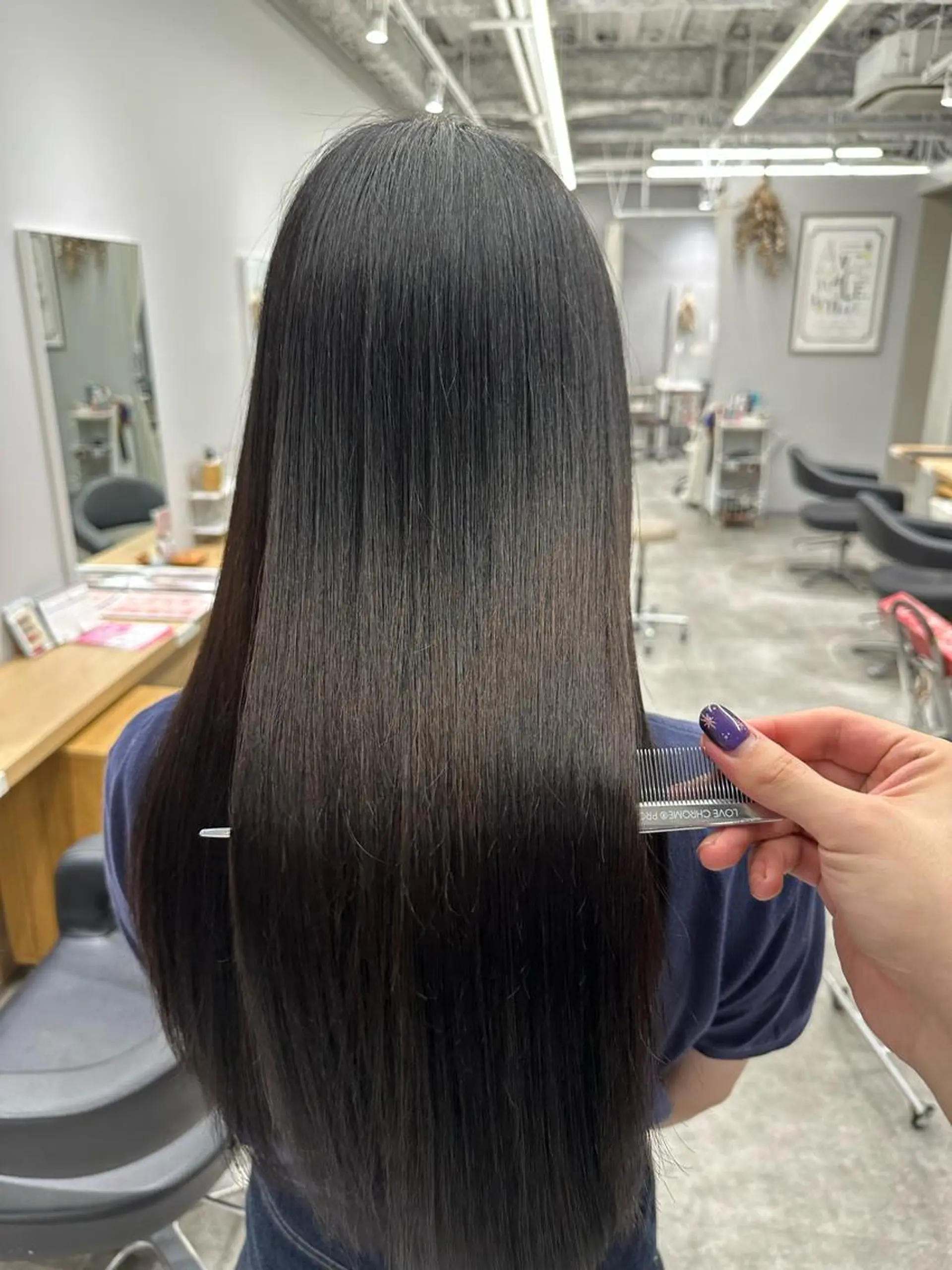 ロング 髪質改善 カット トリートメント 雰囲気似合わせ/永田 汰伊智/艶カラー🫧のヘアスタイル