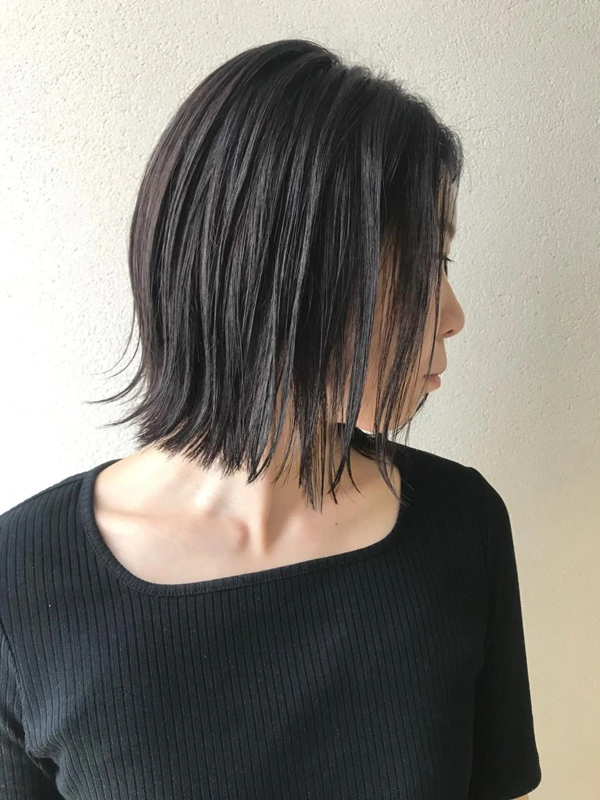 ショート 切りっぱなしボブ ボブ 外ハネヘア 沢田 瞳のヘアスタイル