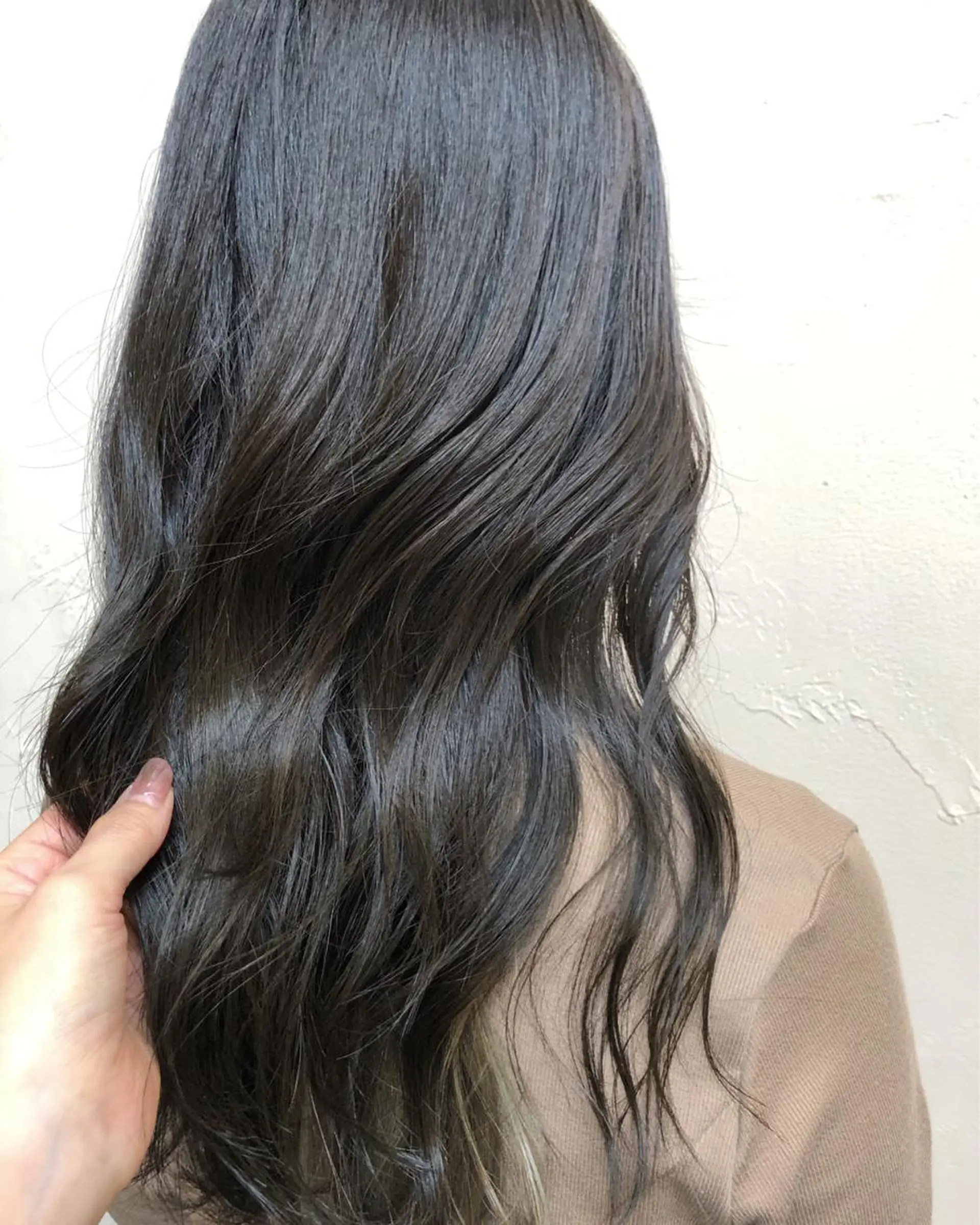 セミロング カラー luve heart's And Be  minamisemba所属・脇坂 佳世の眉毛・アイブロウイメージ