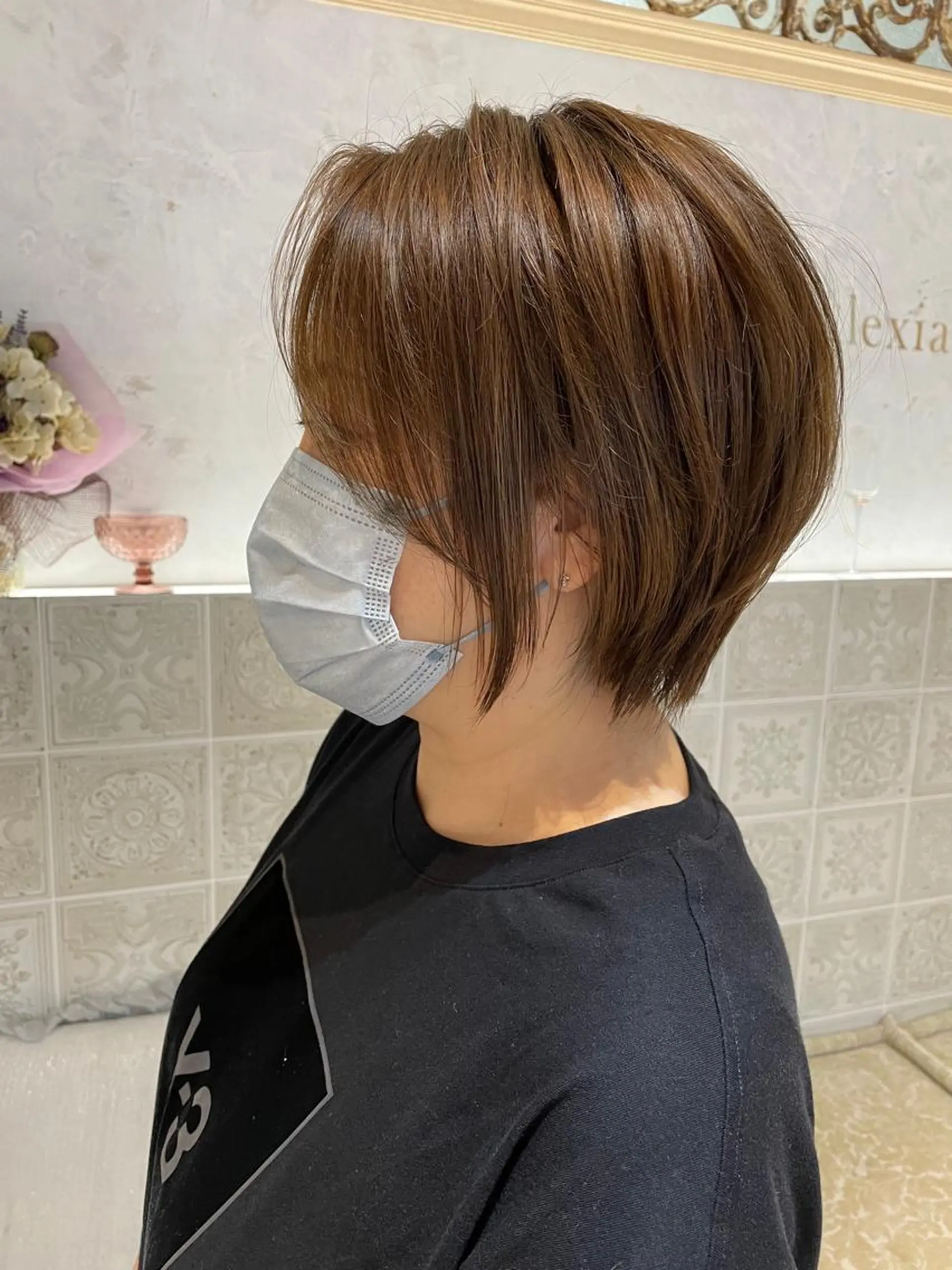 ショート 似合わせカット ショートヘア ヘアカラー トリートメント 韓国ヘア/髪質改善 /Harunaのヘアスタイル