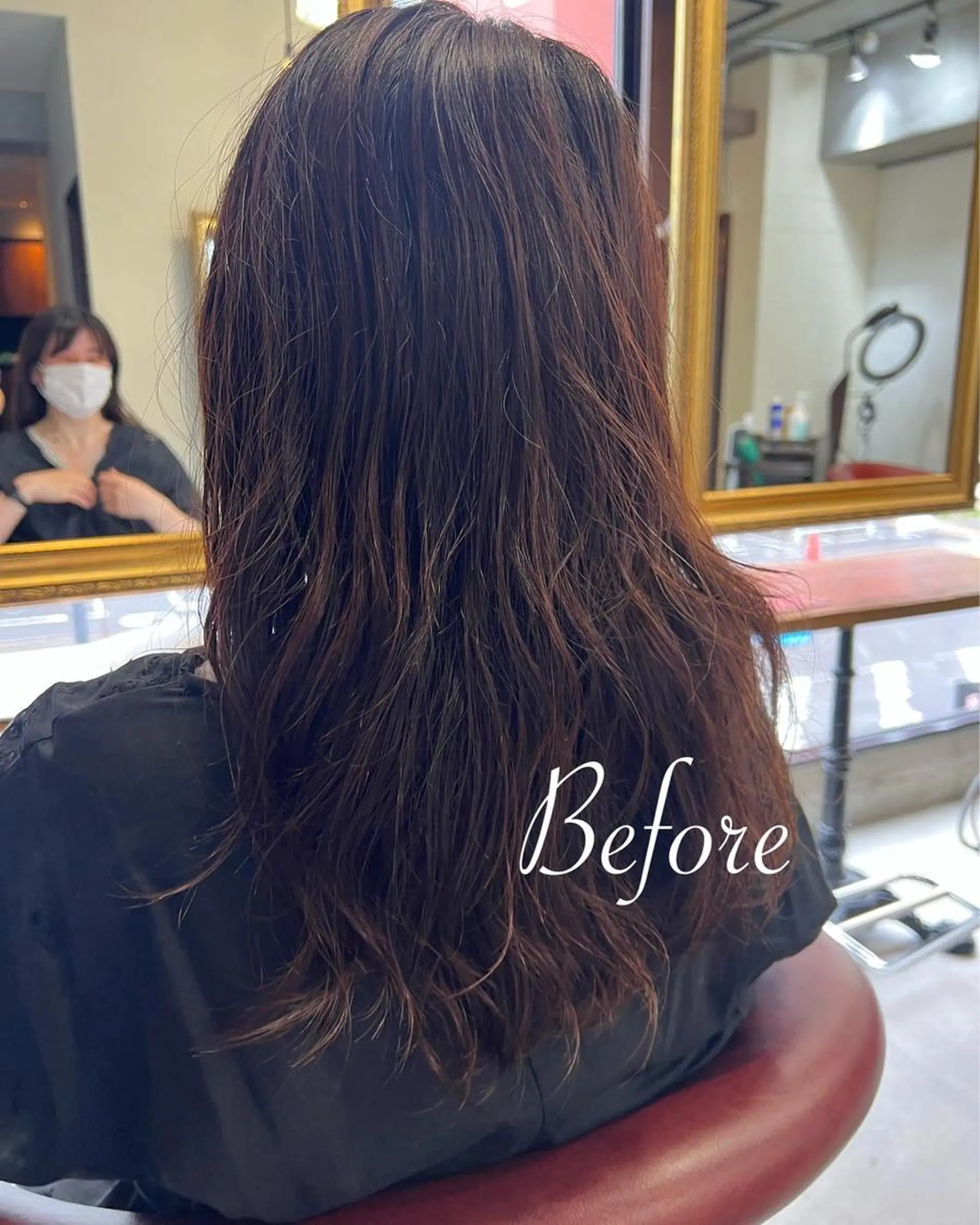 セミロング カラー パーマ オーナースタイリスト 佐藤のヘアスタイル