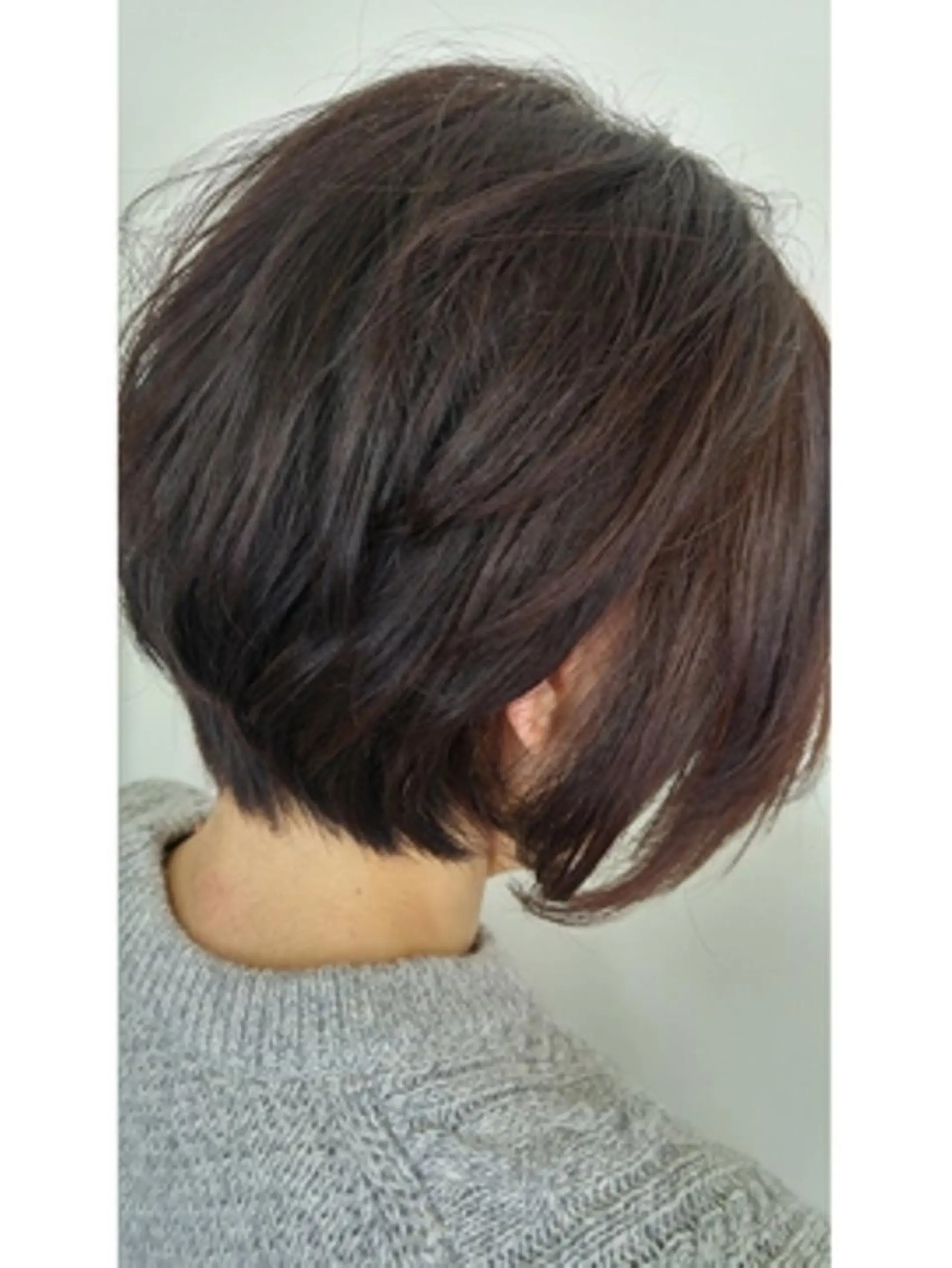 ショート レイヤーカット La fith 店長 城谷颯人のヘアスタイル