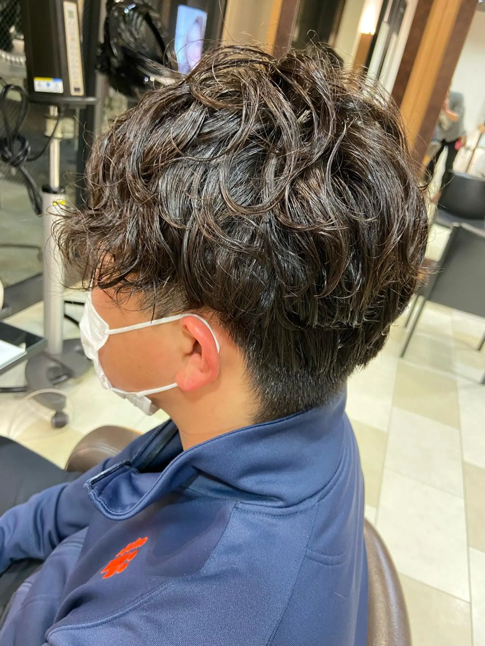 パーマ メンズ メンズパーマ Stella hair mode所属・ステラヘアモード 井澤元樹のヘアスタイル