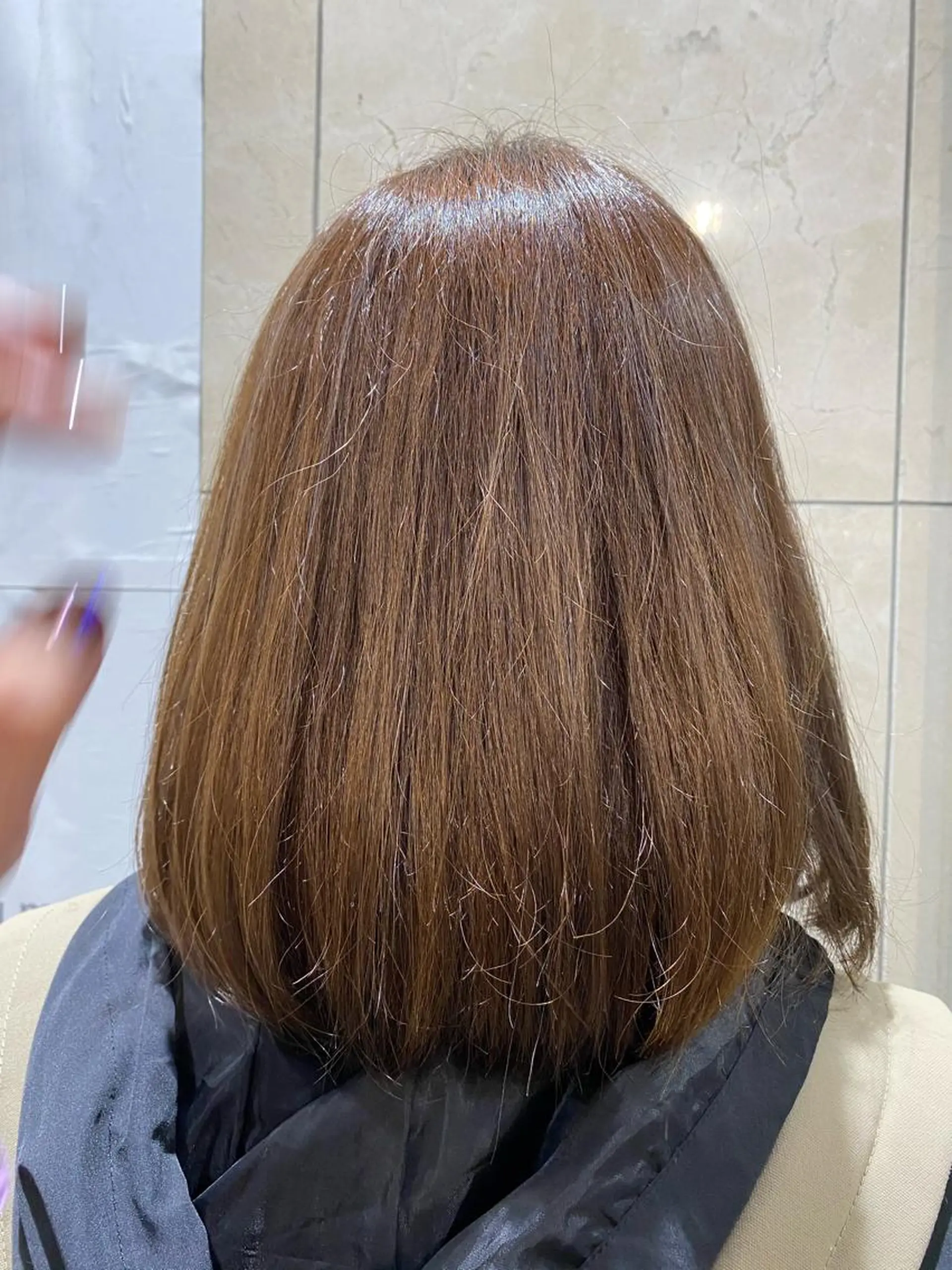 セミロング 長井 麻帆のヘアスタイル