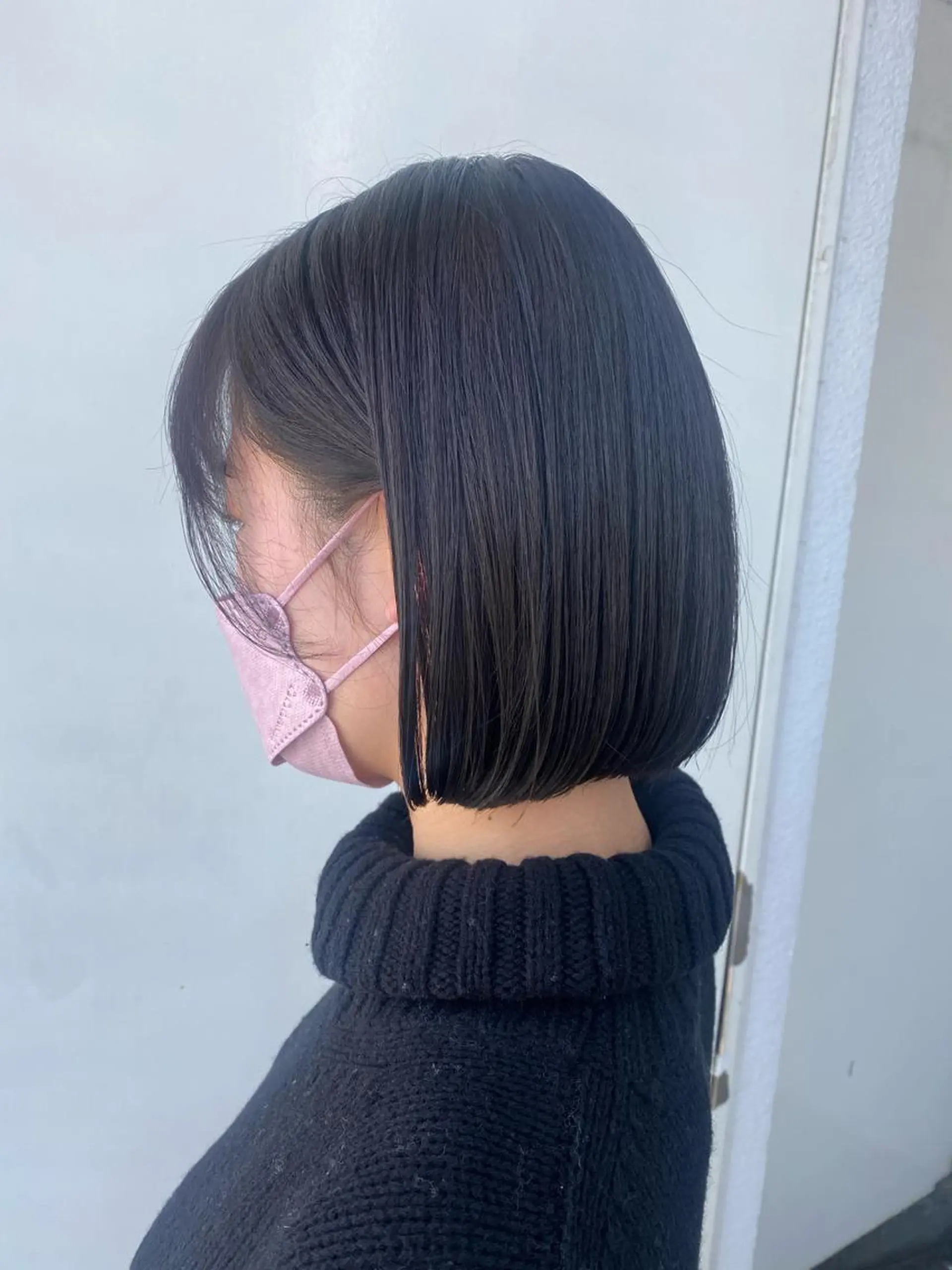 ミディアム カラー 韓国ヘア顔周りカット 艶髪ベージュtamaのヘアスタイル