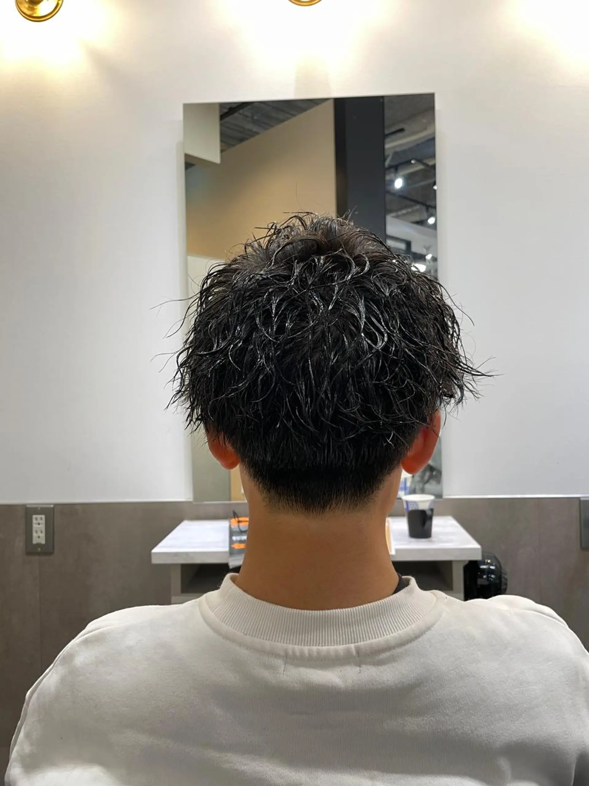 パーマ メンズ カット パーマ 福永速人 /メンズパーマのヘアスタイル