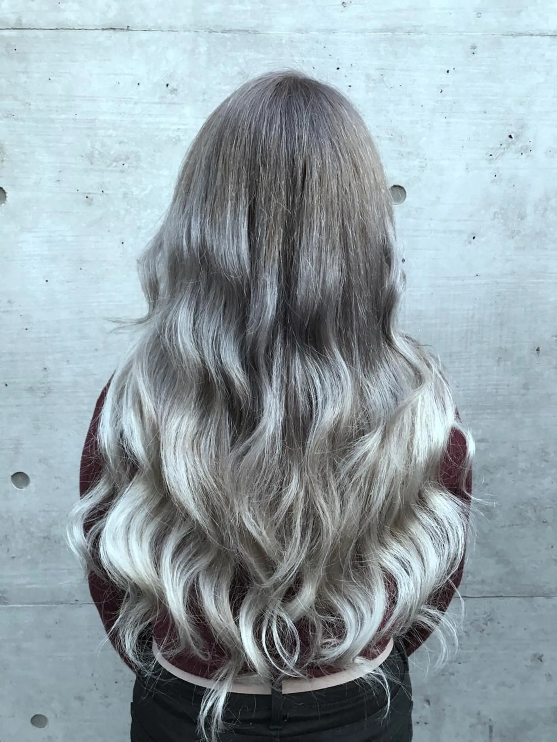 ロング カラー ブリーチ エクステ ていねい技術No.1 🌈諏訪 健太のヘアスタイル