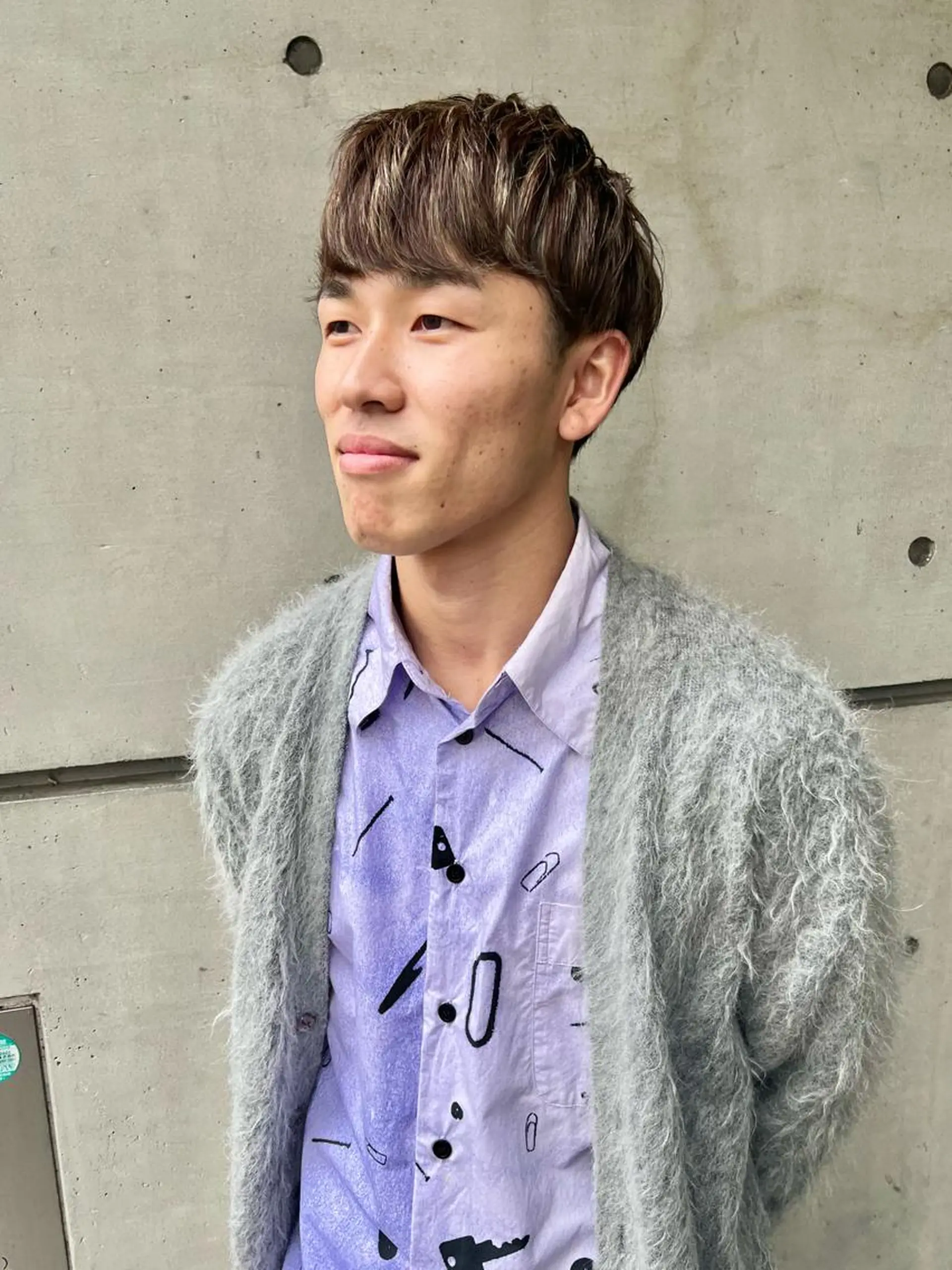 メンズ 石井 菜々のヘアスタイル