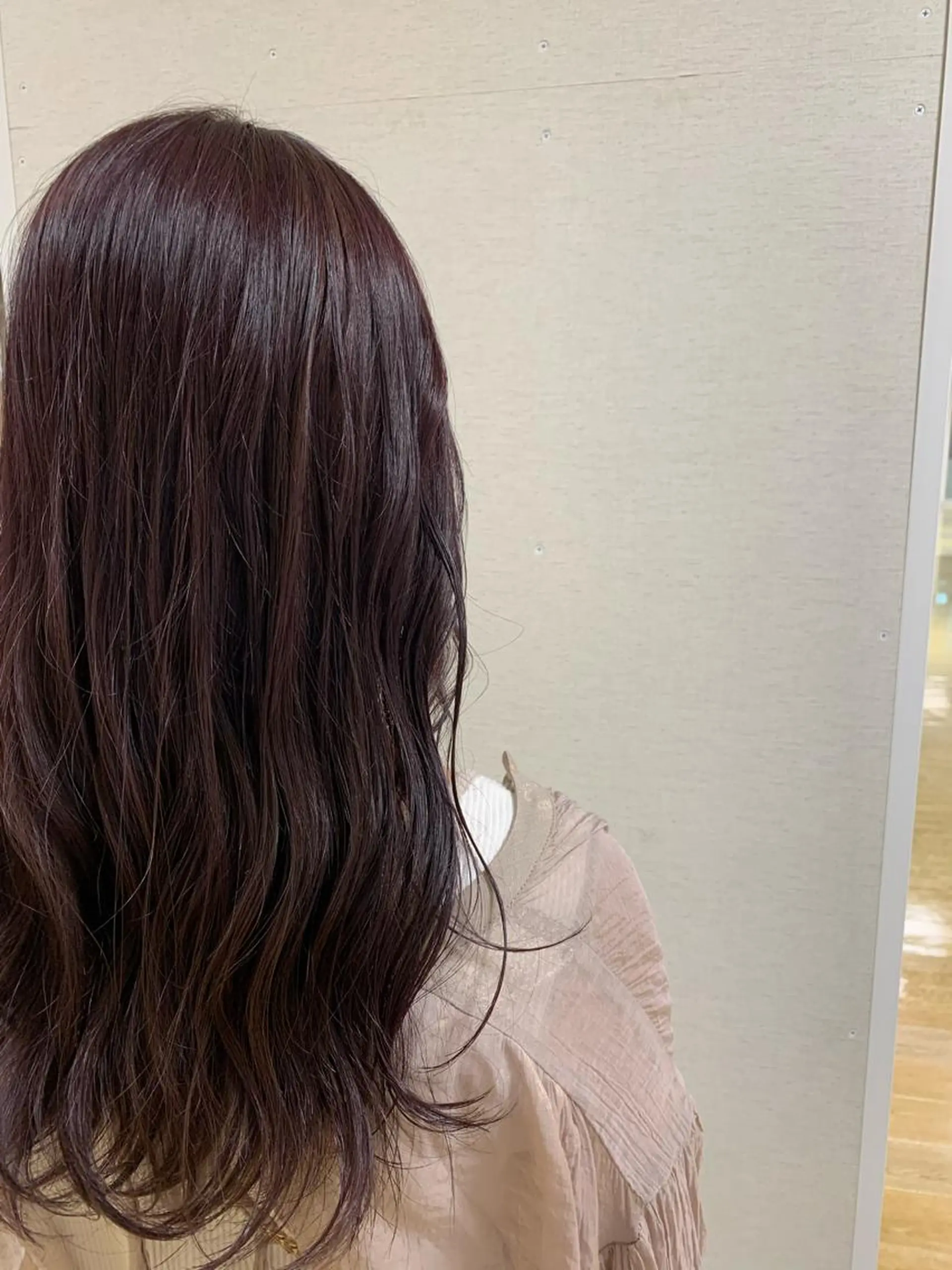 ロング カラー ラベンダーカラー 高橋友里亜 /フリーランスのヘアスタイル