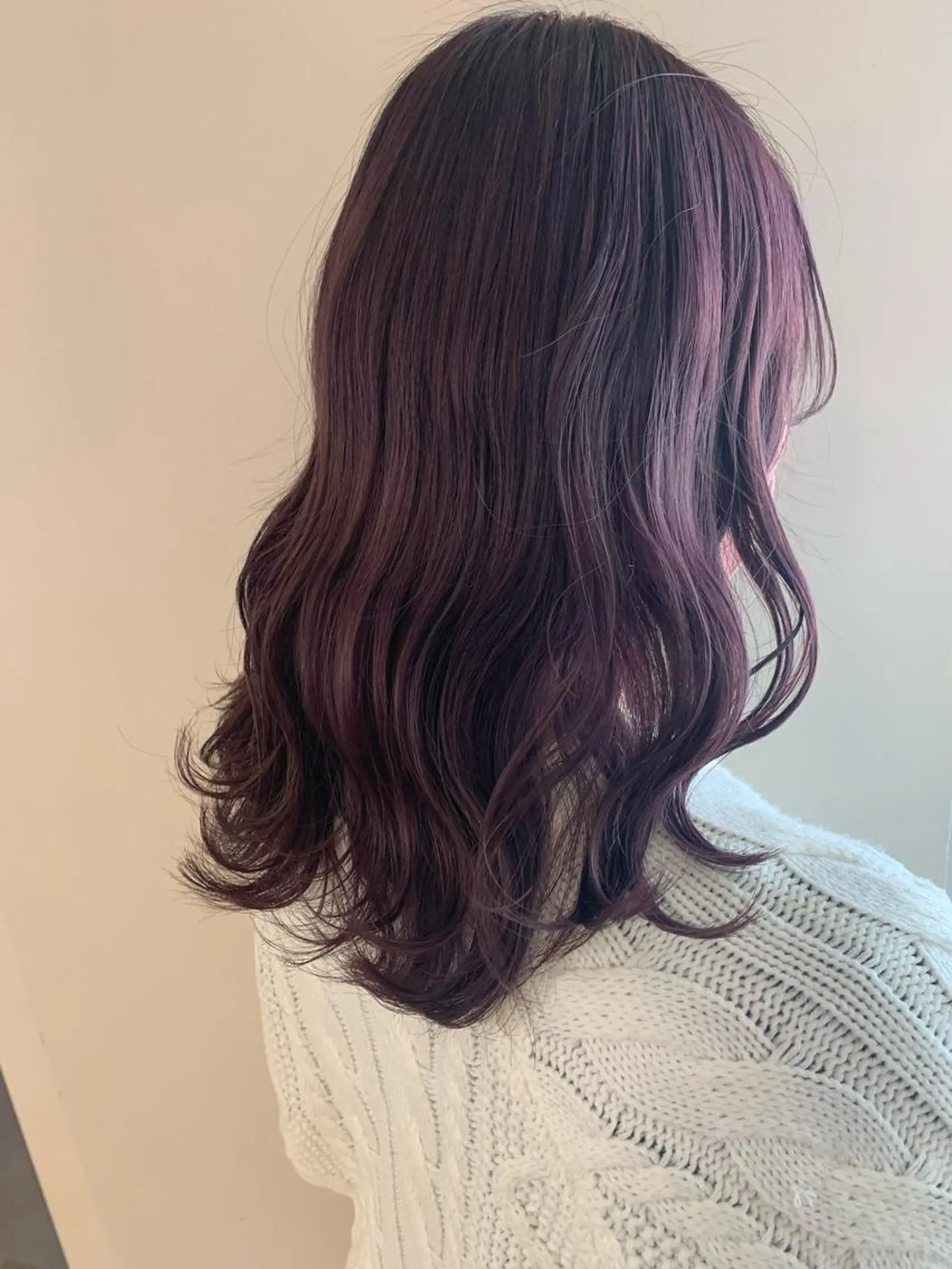 ミディアム カラー カット ヘアカラー トリートメント 暖色専門美容師🎀 お客様満足度◎のヘアスタイル