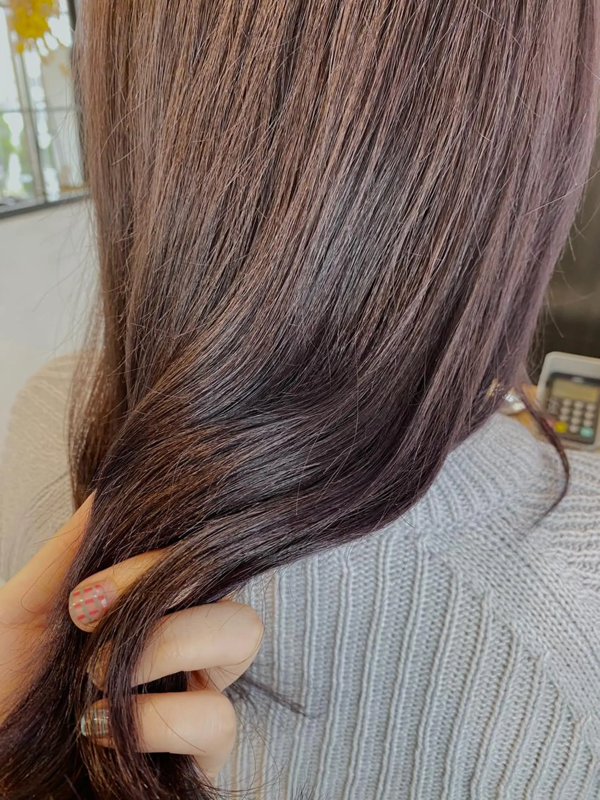 ロング カラー 🥣 hashi 🛋️のヘアスタイル