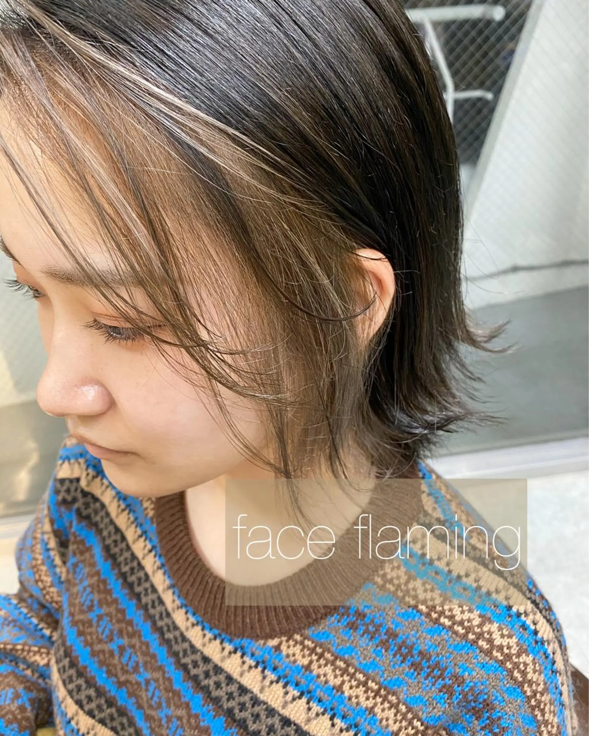 ミディアム カラー ブリーチ カット ヘアカラー トリートメント 後藤紗英/髪質改善 /オリーブベージュのヘアスタイル