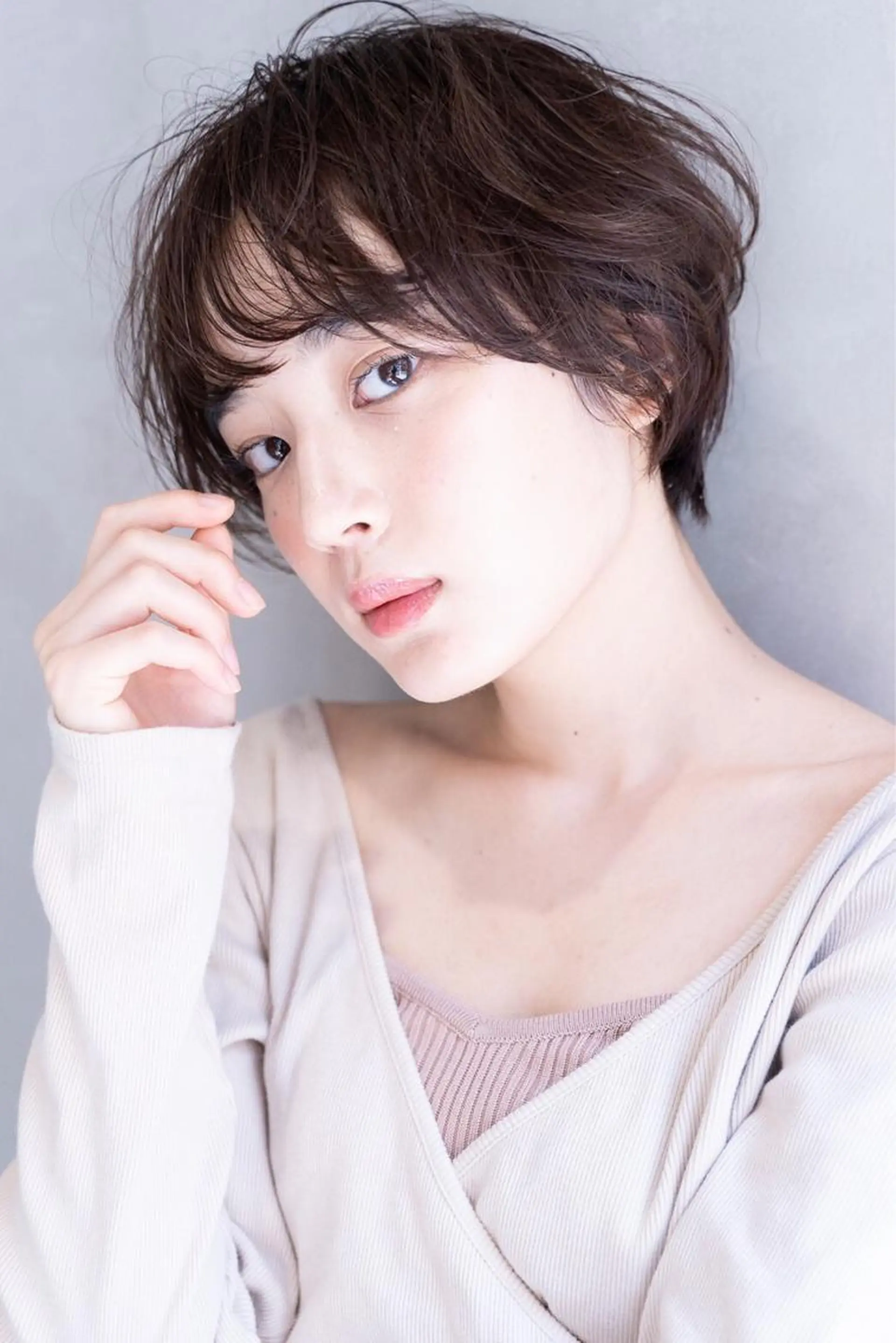 ショート カラー 髪質改善／艶髪特化 /柔らかさ/清水翔矢のヘアスタイル