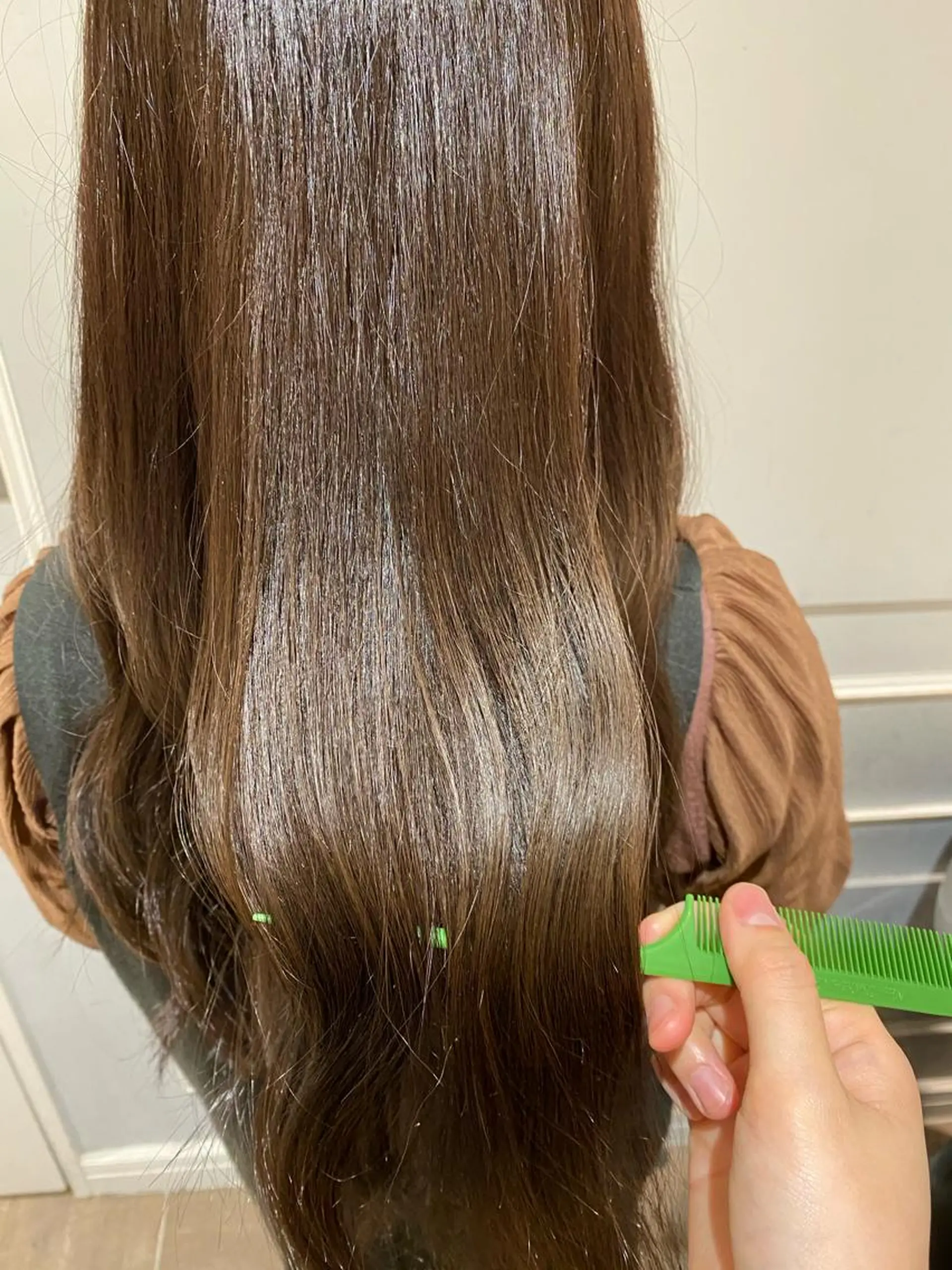 ロング トリートメント 韓国ヘア🍒渡辺 咲🍒のヘアスタイル