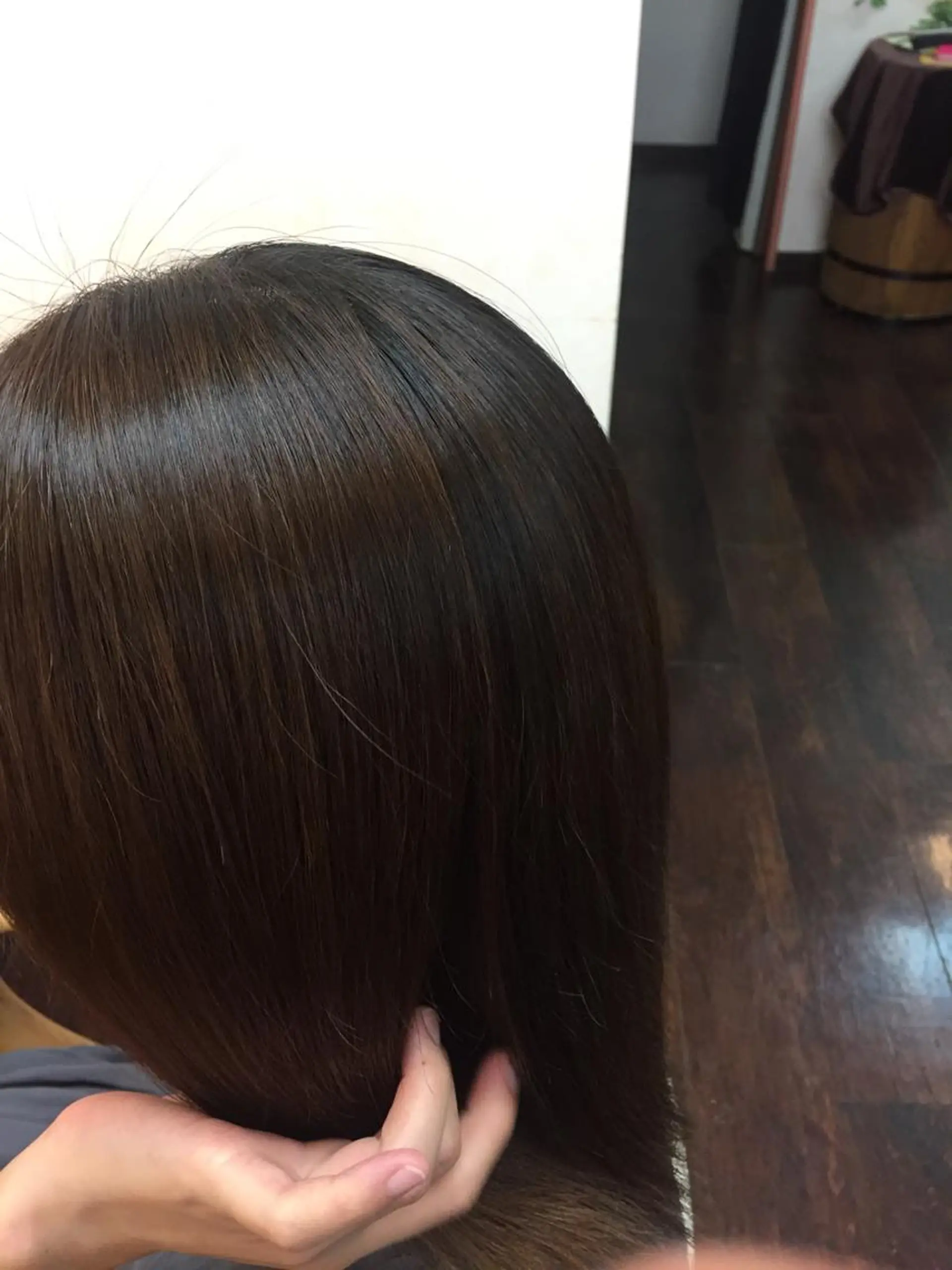 ミディアム パーマ 桧山 真のヘアスタイル