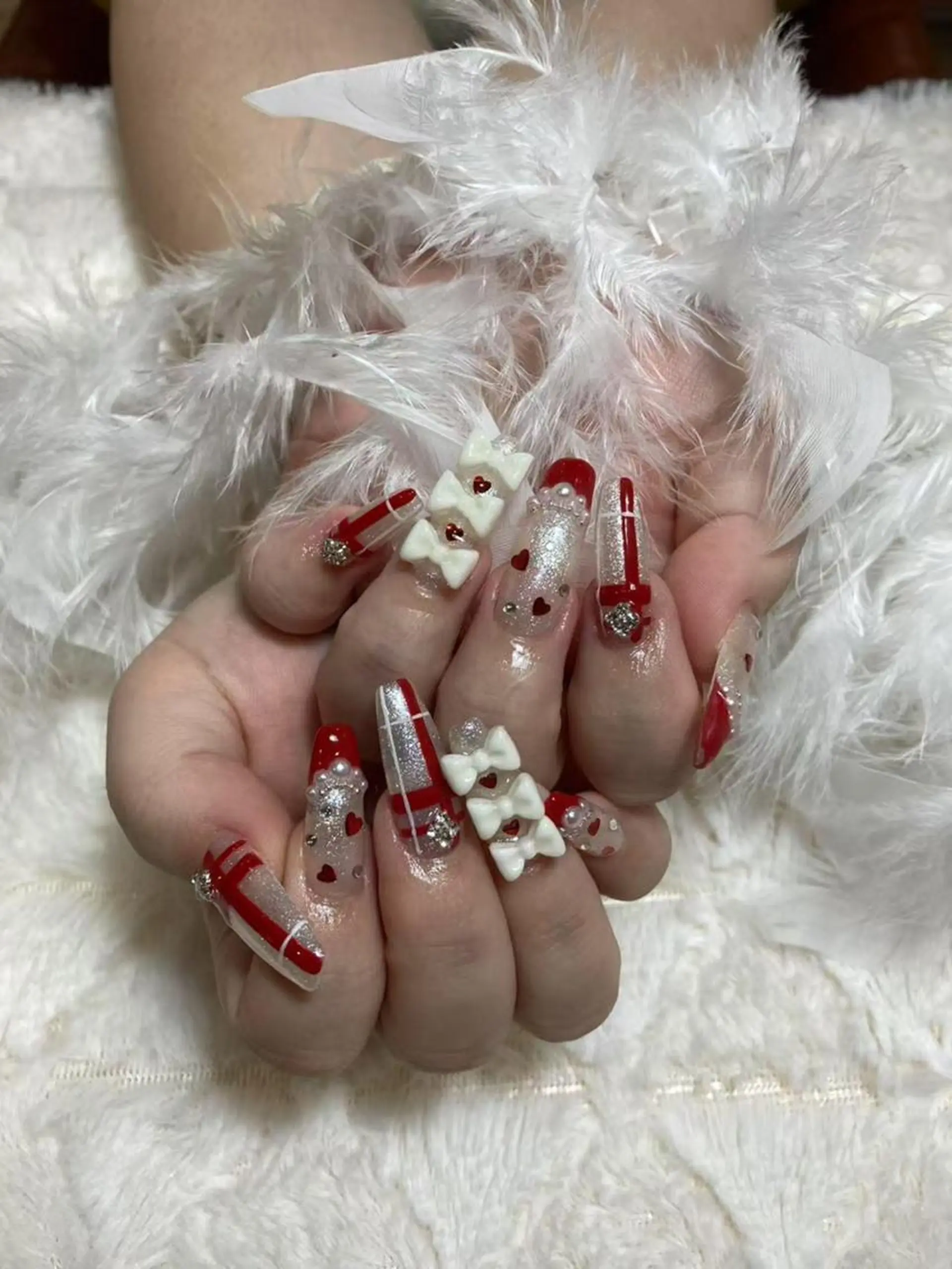 ネイル ハンドネイル ハンドケア DEMAIN- 🌹のネイルデザイン