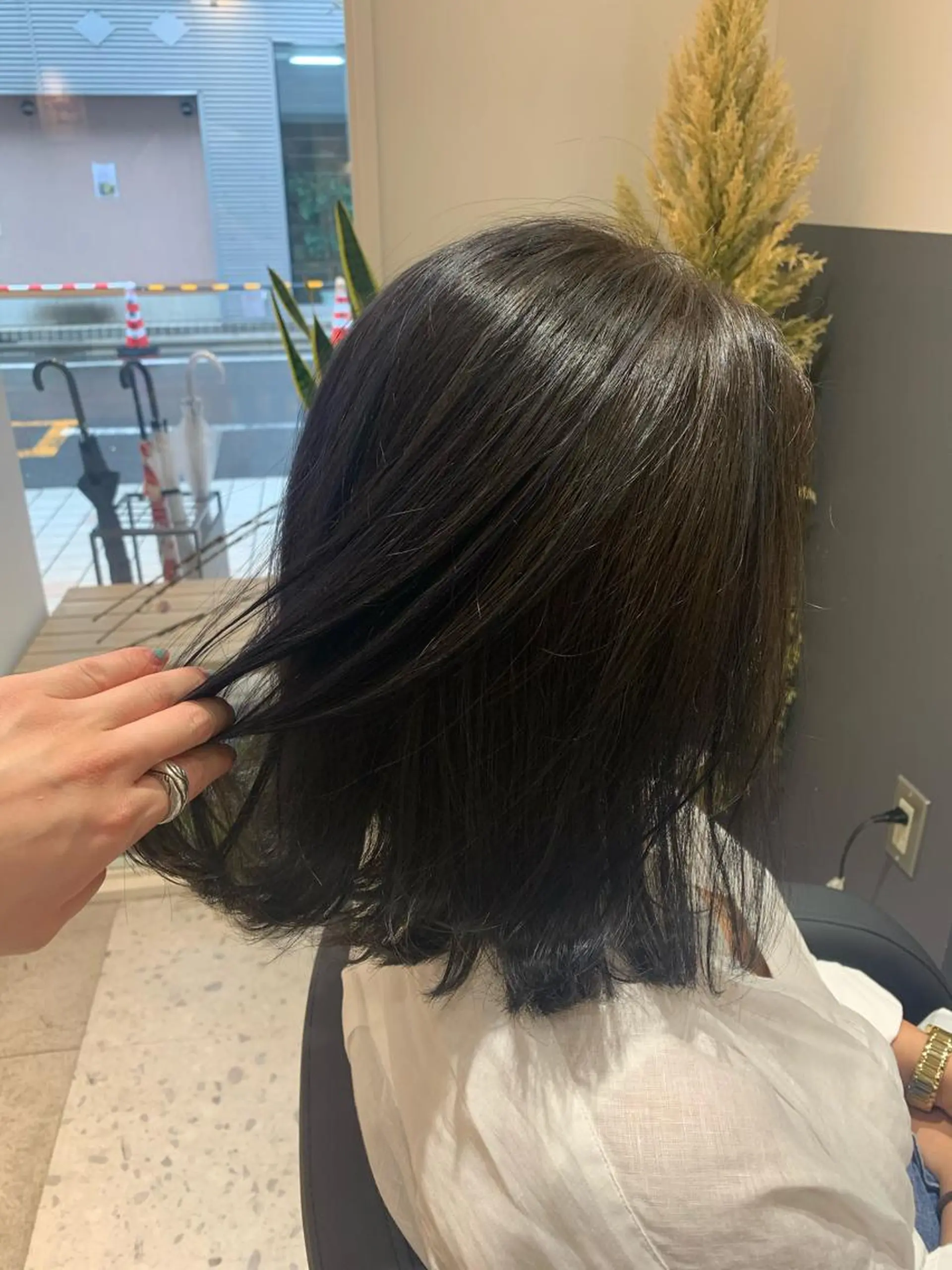 ミディアム カラー 🥀韓国ヘア🥀 宮津真菜のヘアスタイル