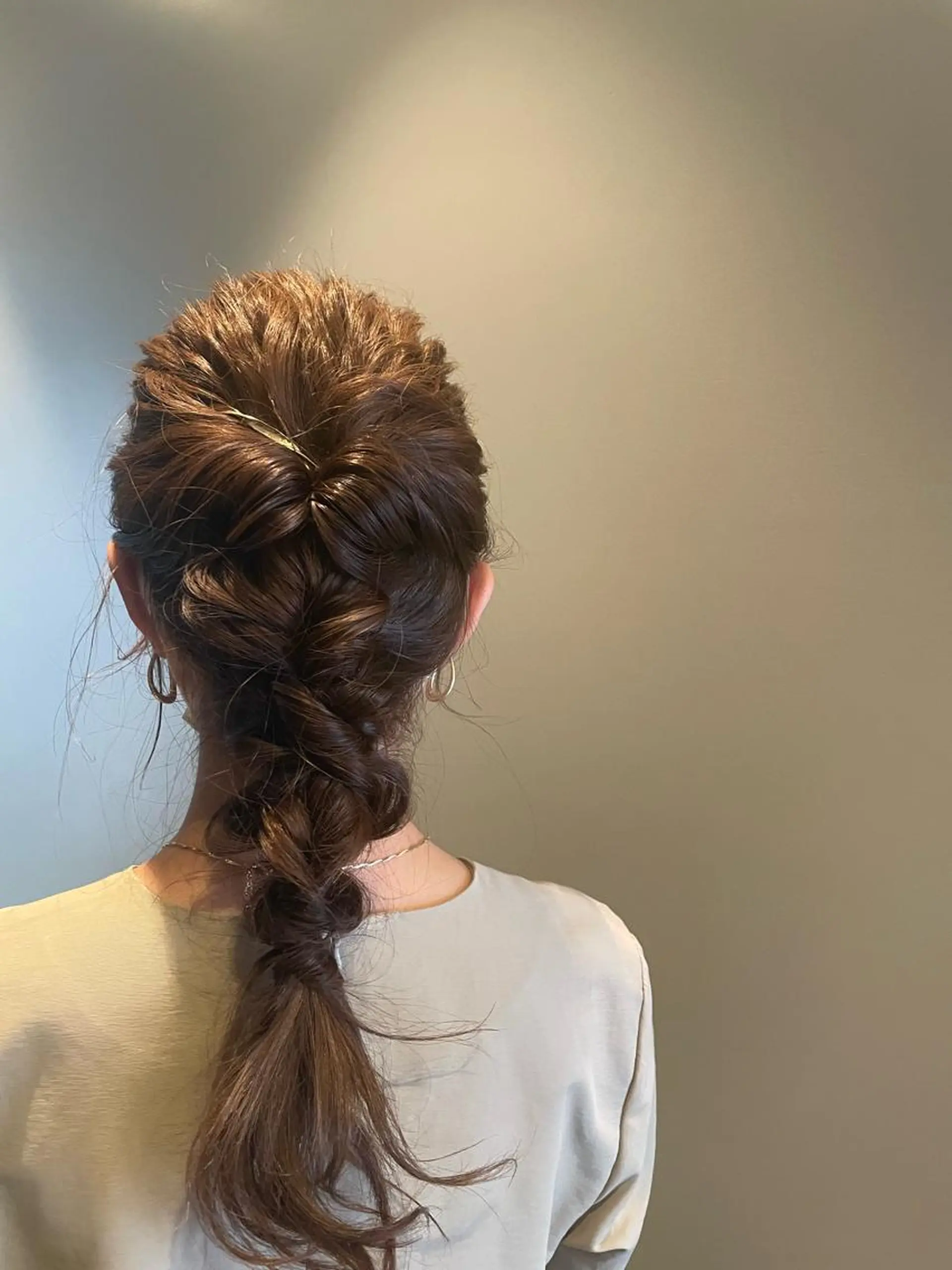 ヘアアレンジ 🍒serika 暖色カラー 🍒のヘアスタイル