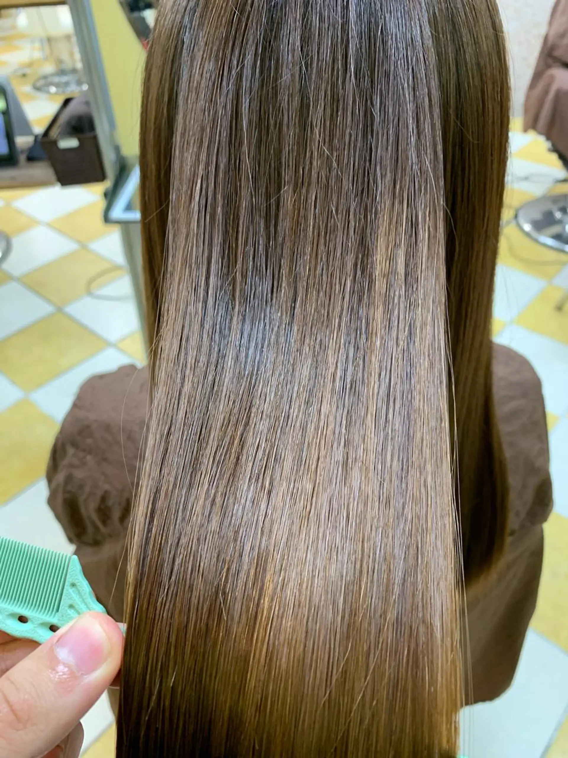 ロング トリートメント ササ ユウキ/パーマ 縮毛矯正/髪質改善のヘアスタイル