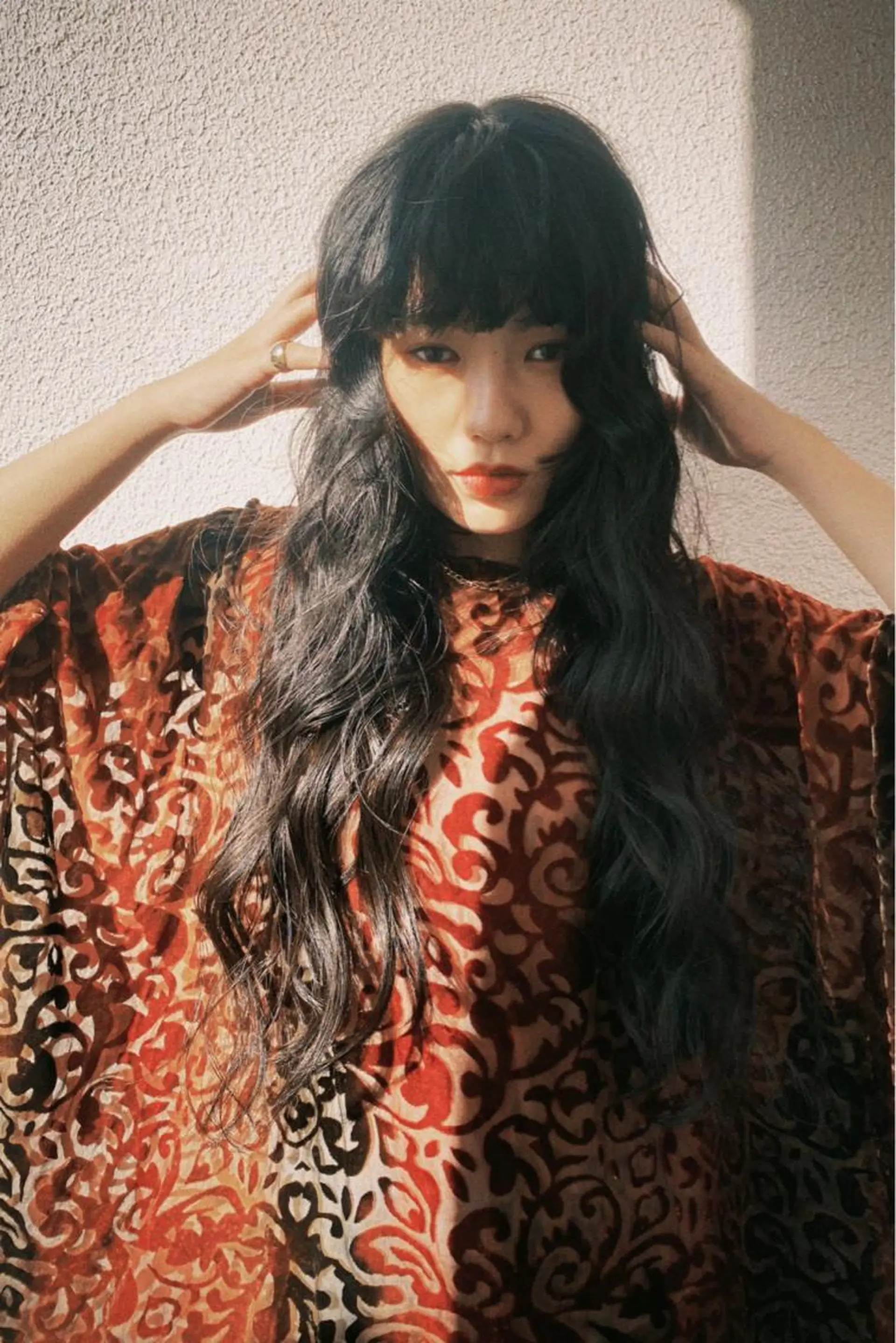 ロング パーマ レイヤー/パーマ /ウルフ/nabeのヘアスタイル