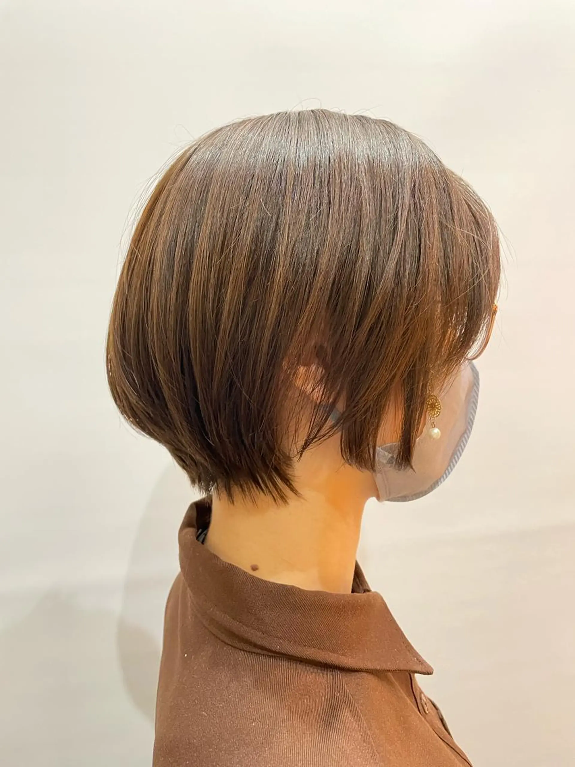 ショート カラー パーマ ヘアアレンジ メンズ キッズ ネイル マツエク・マツパ ショートボブ メンズブリーチ メンズパーマ ブリーチ ボブ 高山🐬髪質改善 池袋で縮毛矯正のヘアスタイル