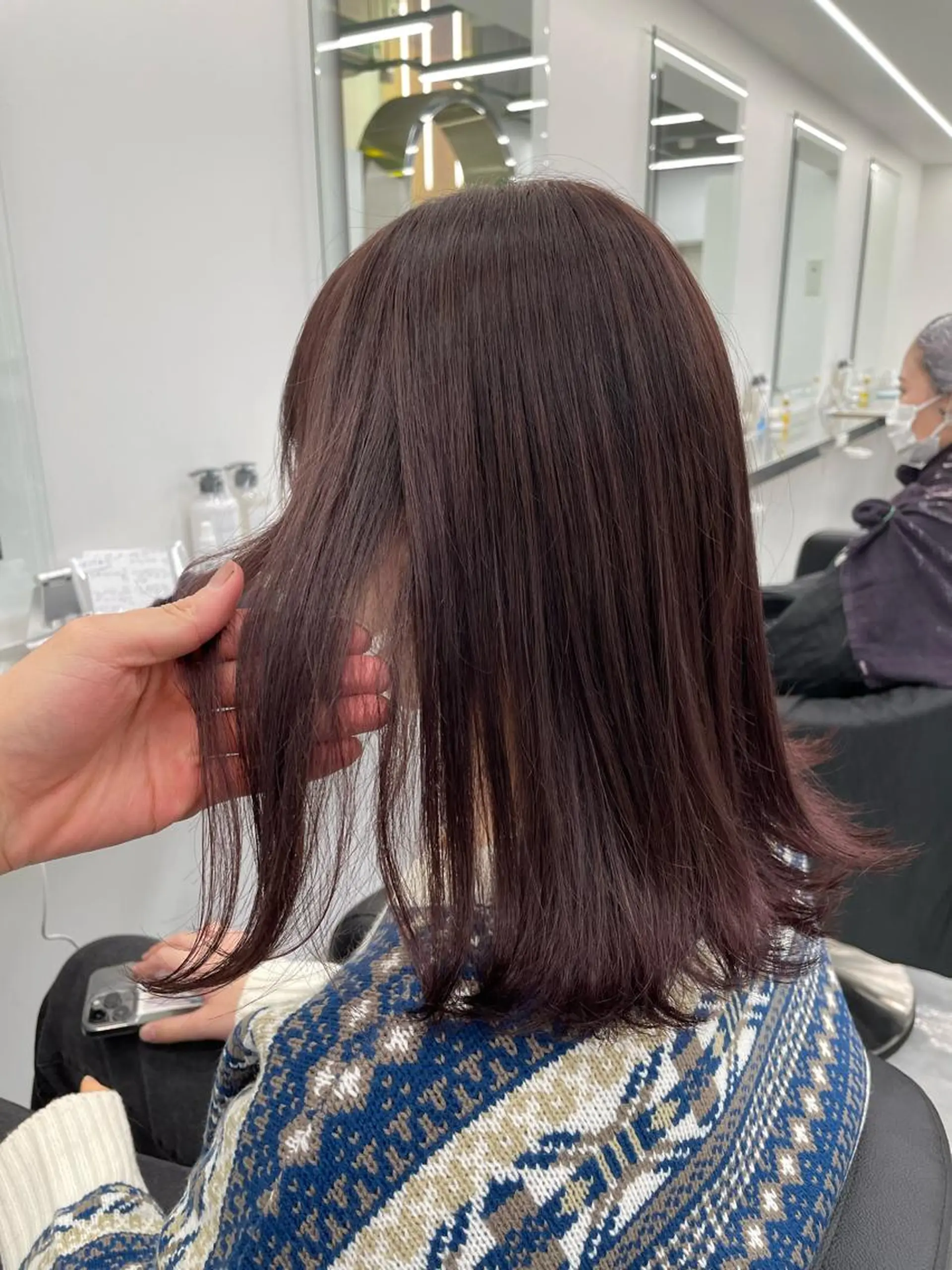 ロング カラー ヘアアレンジ salowin新宿East3階所属・艶美髪/髪質改善 /縮毛矯正/木元渓太のヘアスタイル