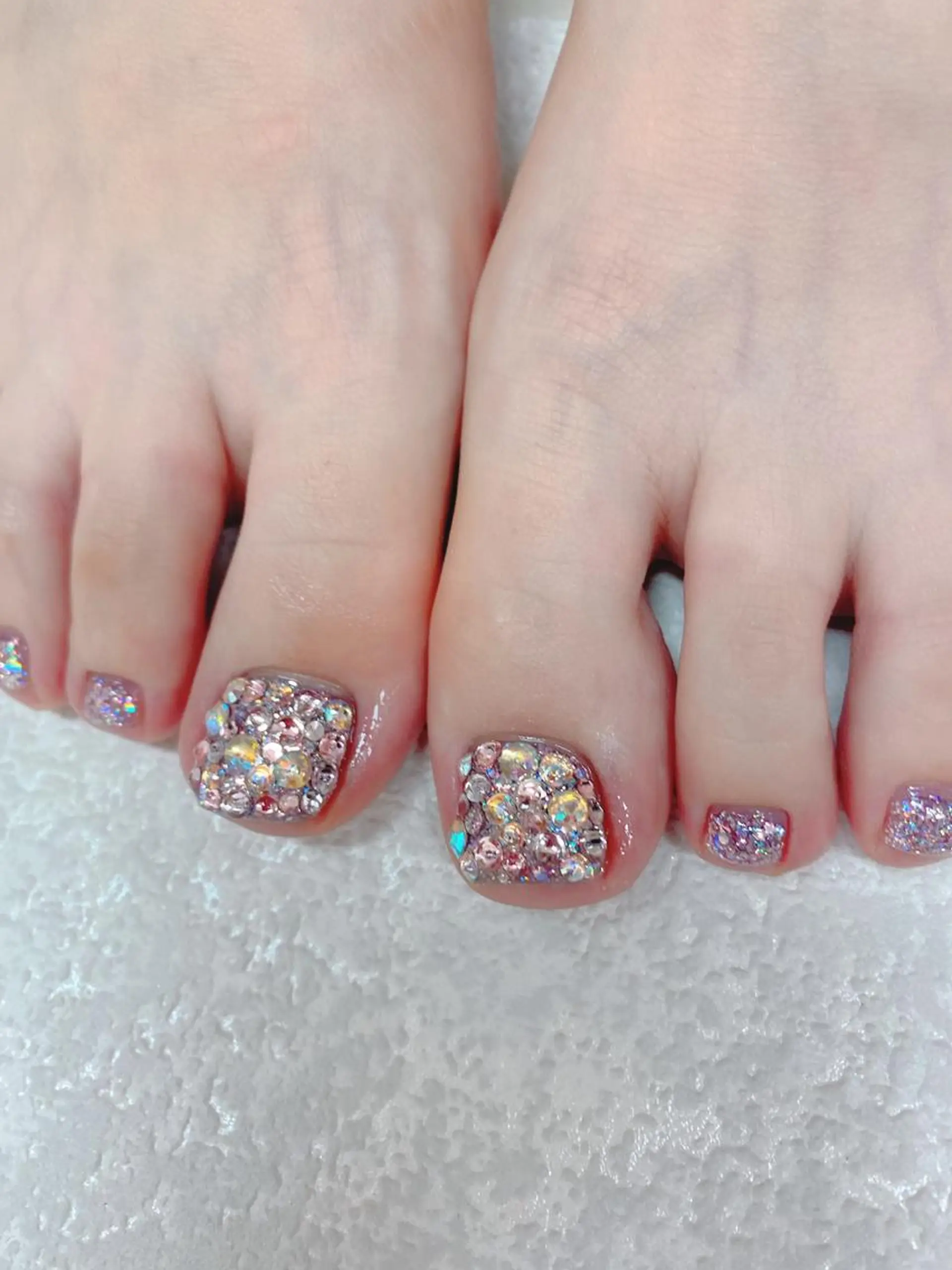 ショート ハンドネイル フットネイル JNA認定講師🌸 RIEのネイルデザイン