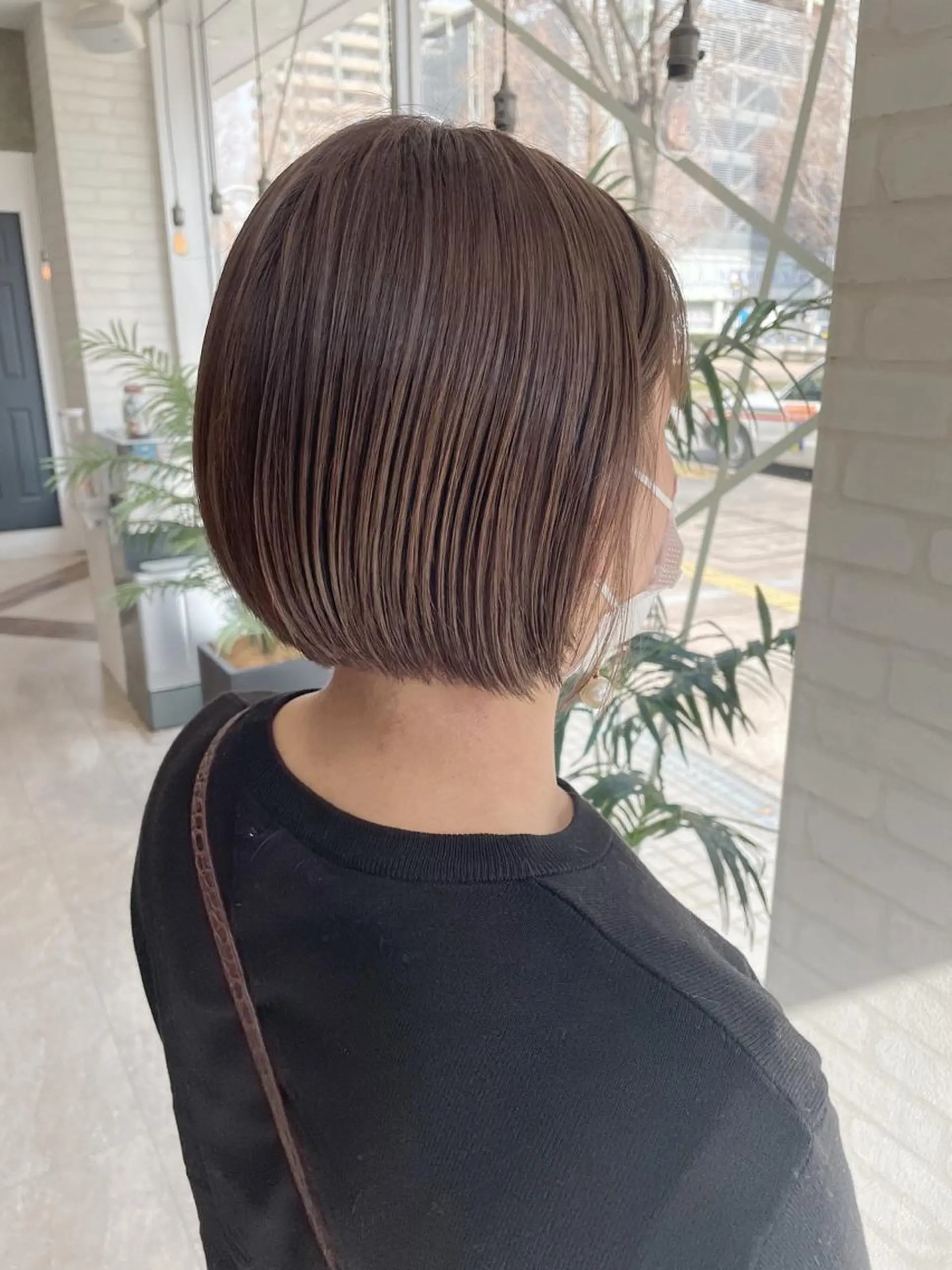 ショート カラー ケアブリーチ /髪質 改善/古橋圭史郎のヘアスタイル