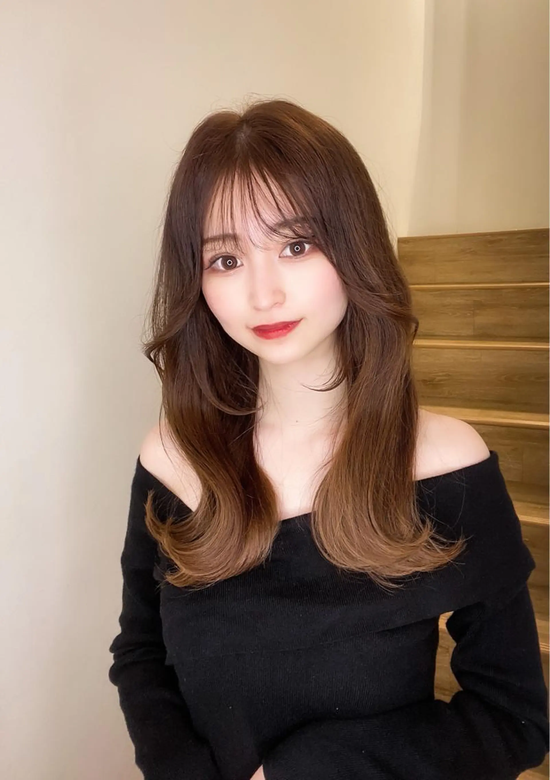 ロング 韓×中くびれヘア💋 髪質改善宇塚元哉💓のヘアスタイル