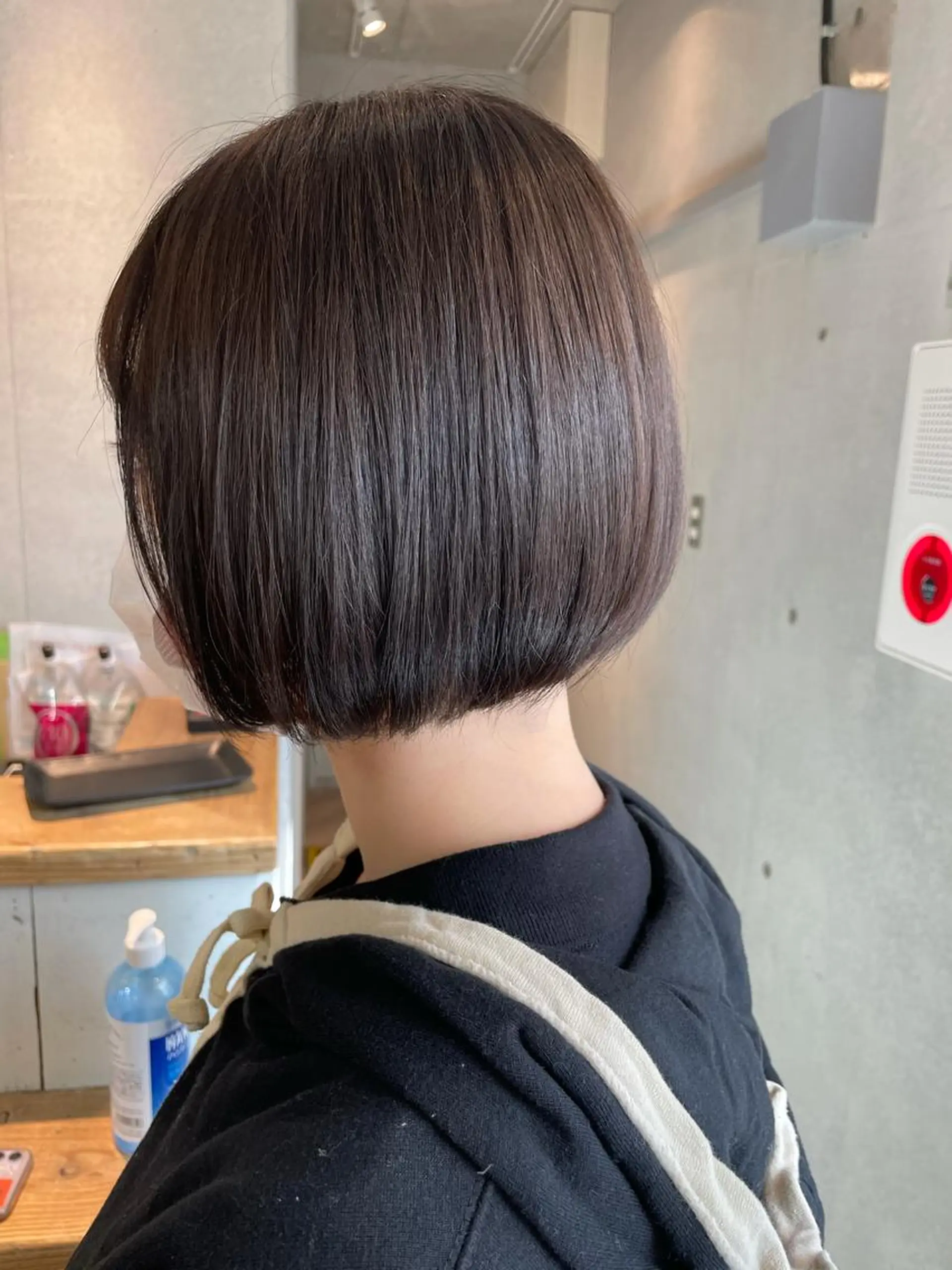 ショート カラー ボブ カット トリートメント しのはら まどかのヘアスタイル