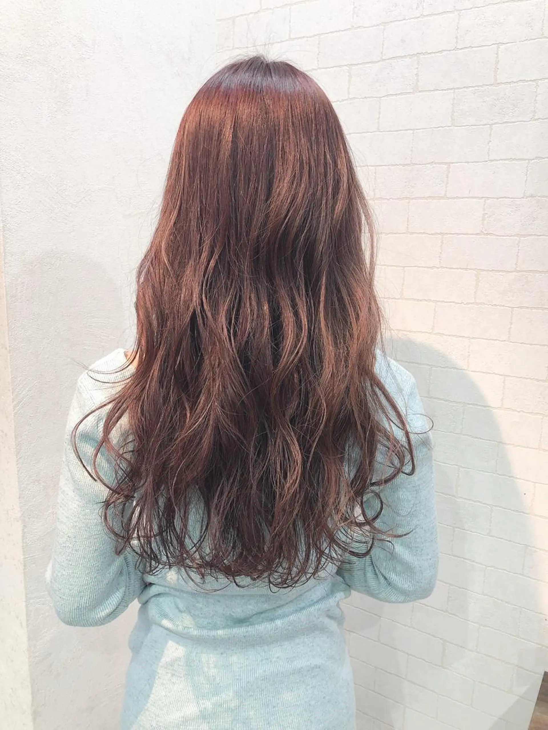 ロング カラー ピンクカラー 小森 拓哉のヘアスタイル