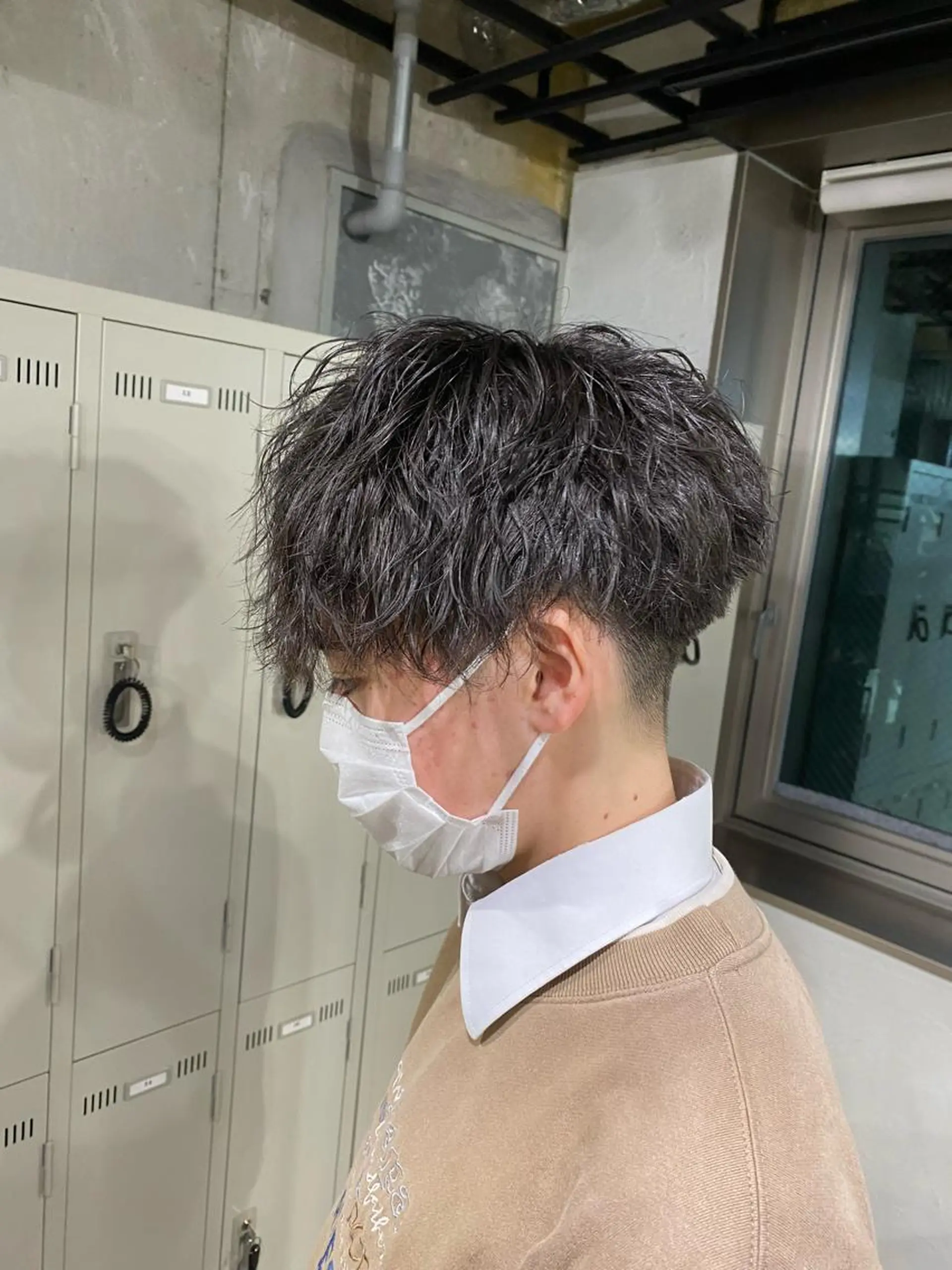 ショート パーマ メンズ 🟦ニュアンス/メン ズパーマ横浜🟦のヘアスタイル