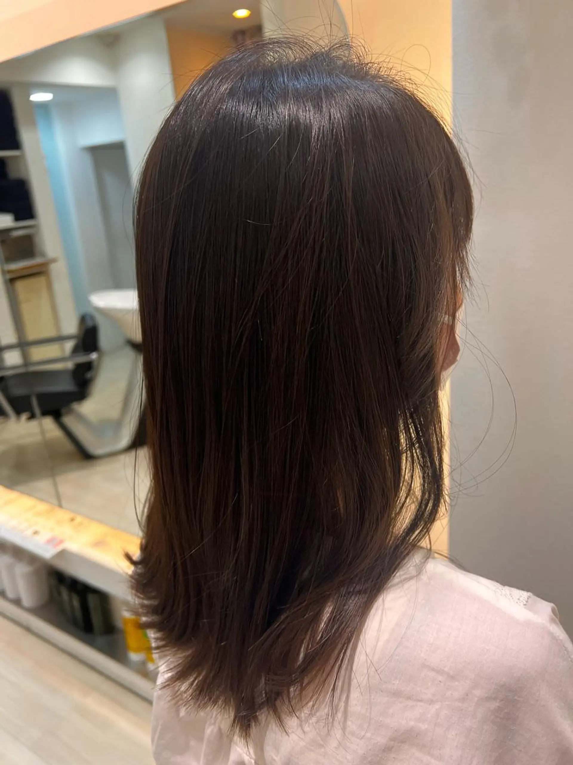 ミディアム カラー パーマ ヘアアレンジ メンズ 堀井 凌平のヘアスタイル
