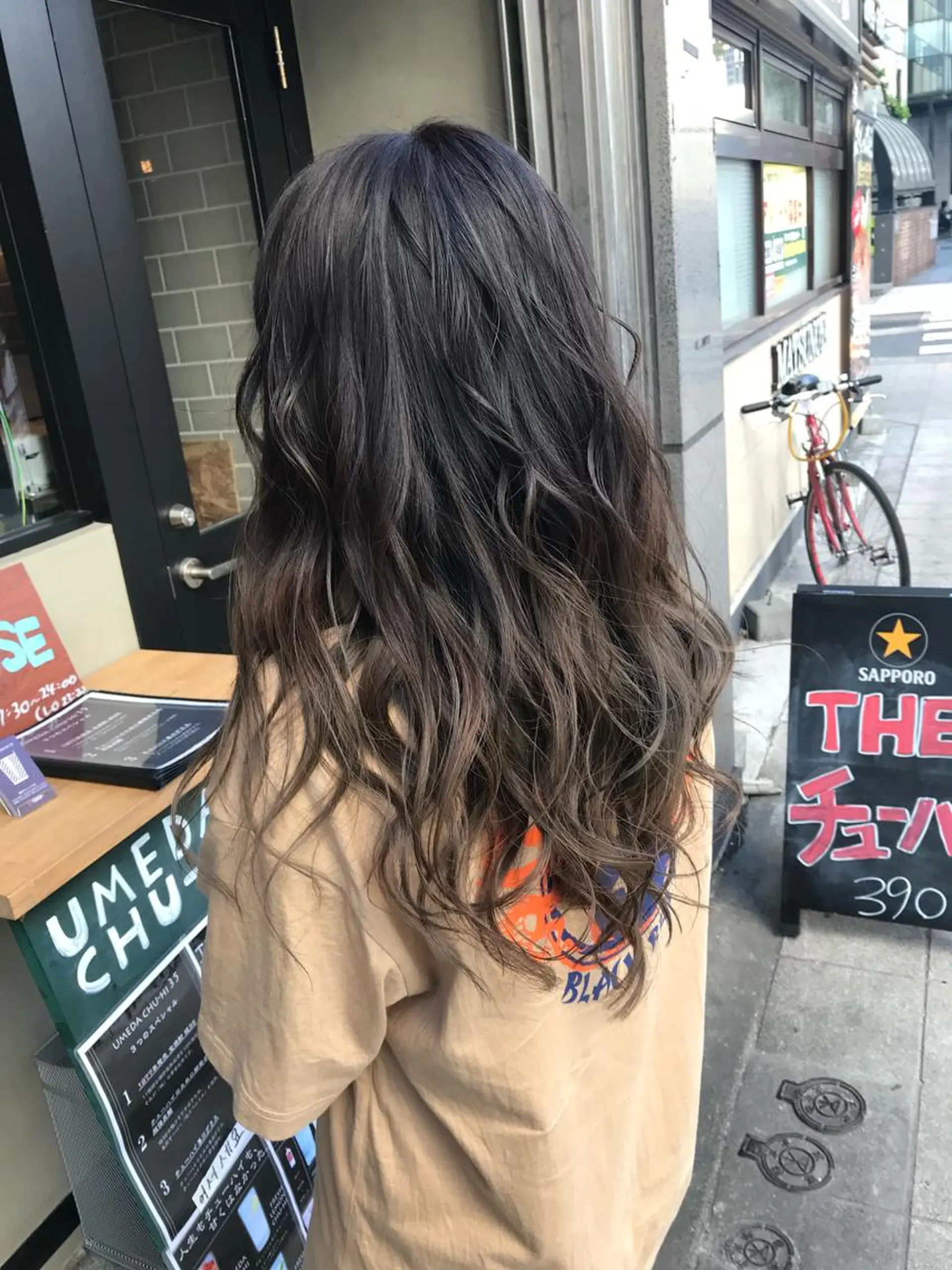 ロング カラー 山内 聡史のヘアスタイル