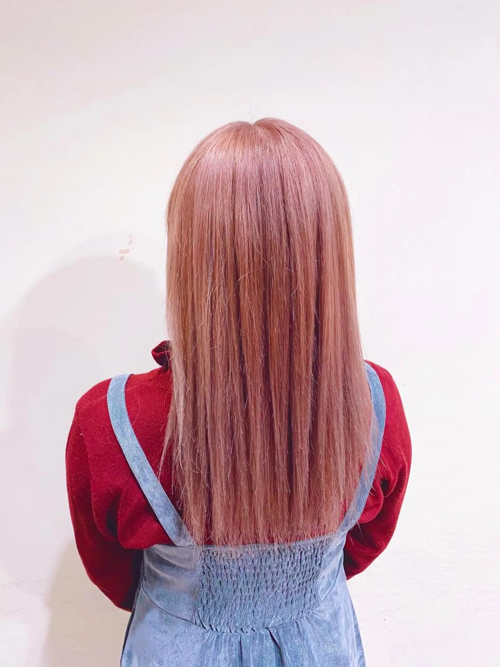 セミロング カラー メンズブリーチカラー /パーマ ごーた立川のヘアスタイル