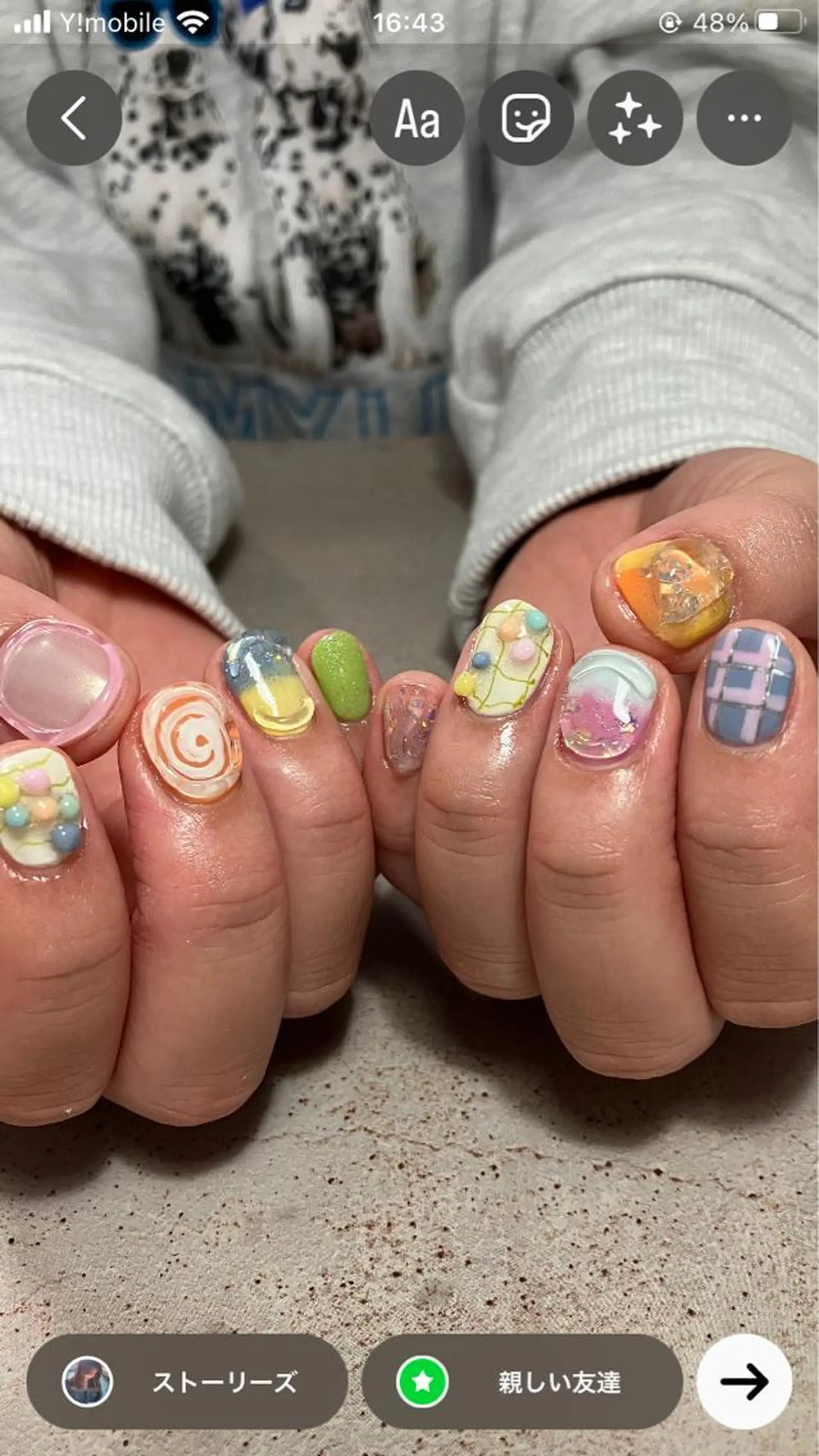 ネイル clocln / Suzukaのネイルデザイン